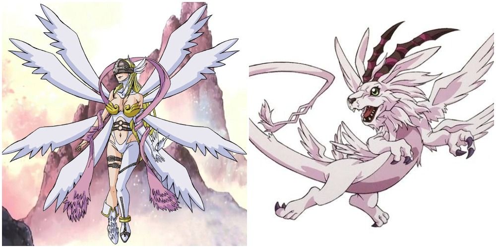 Digimon Angewomon Magnadramon