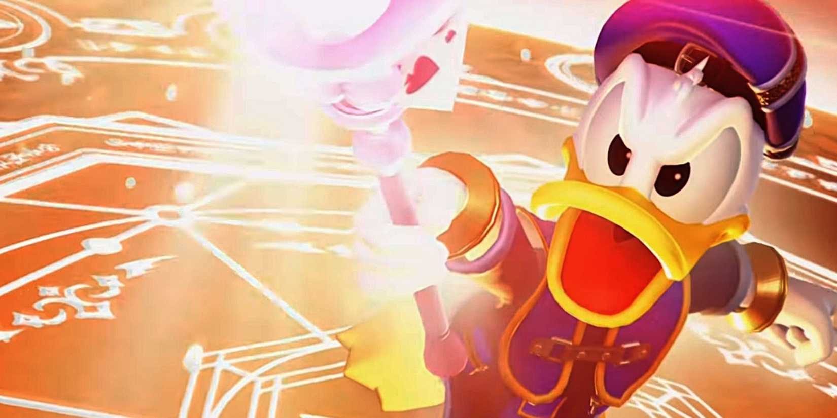 Donald Duck occupied the magic in Kingdom Hearts 3.