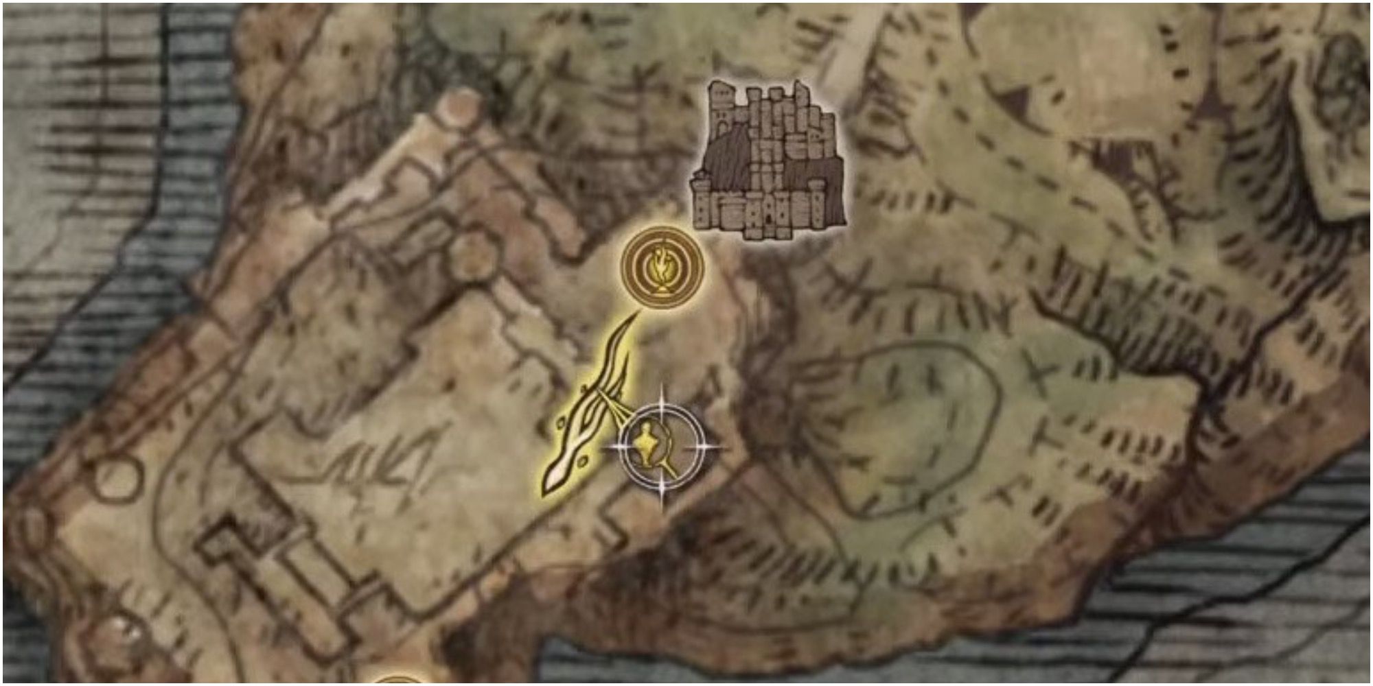 Edgar map location in Elden Ring's Castle Morne