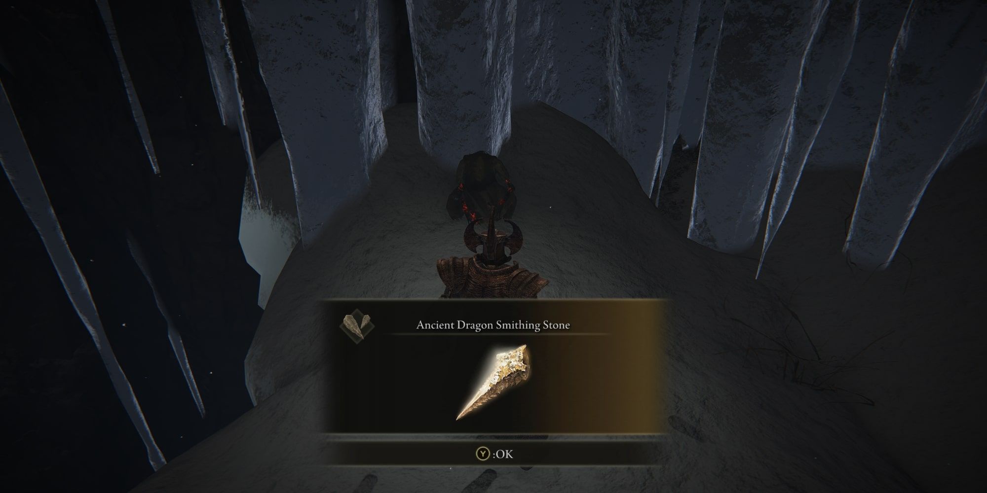 Elden Ring Ancient Dragon Smithing Stones Consecrated Snowfield