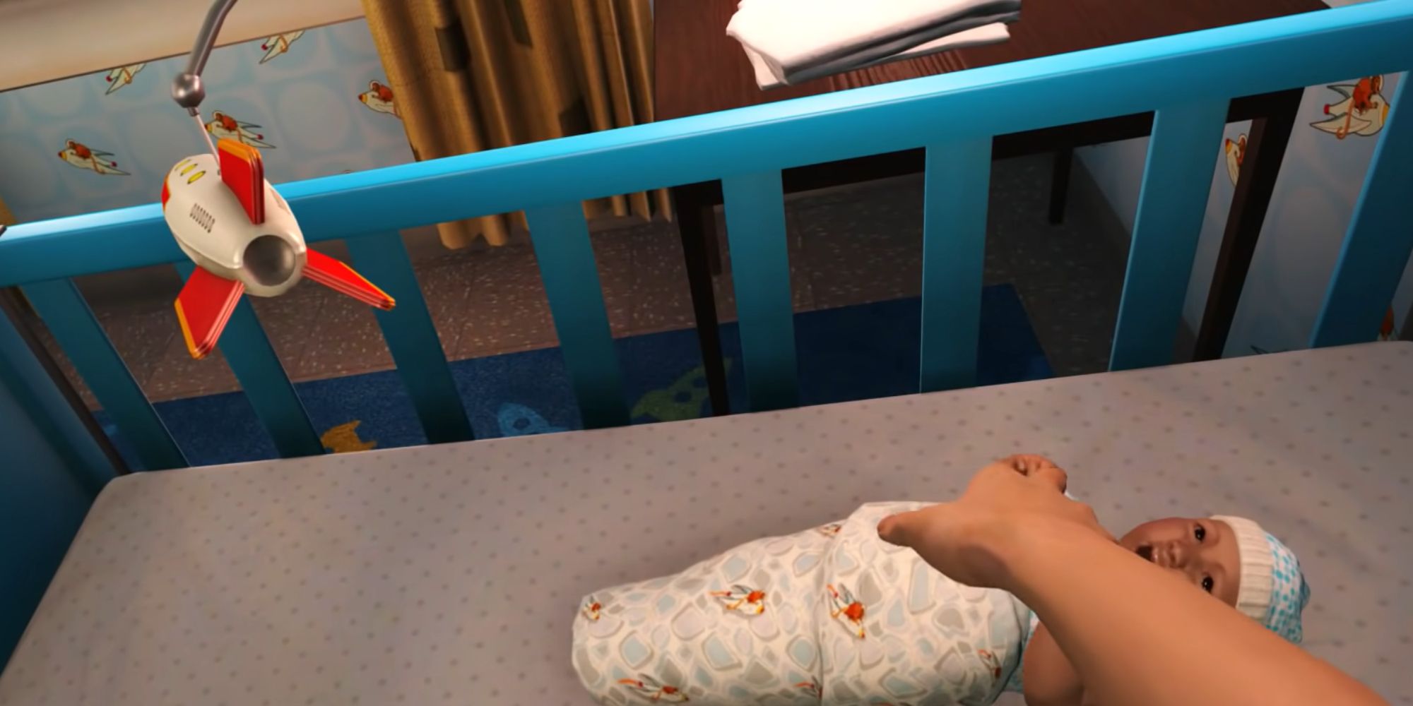 Fallout 4 Screenshot Of Baby Shaun In Crib