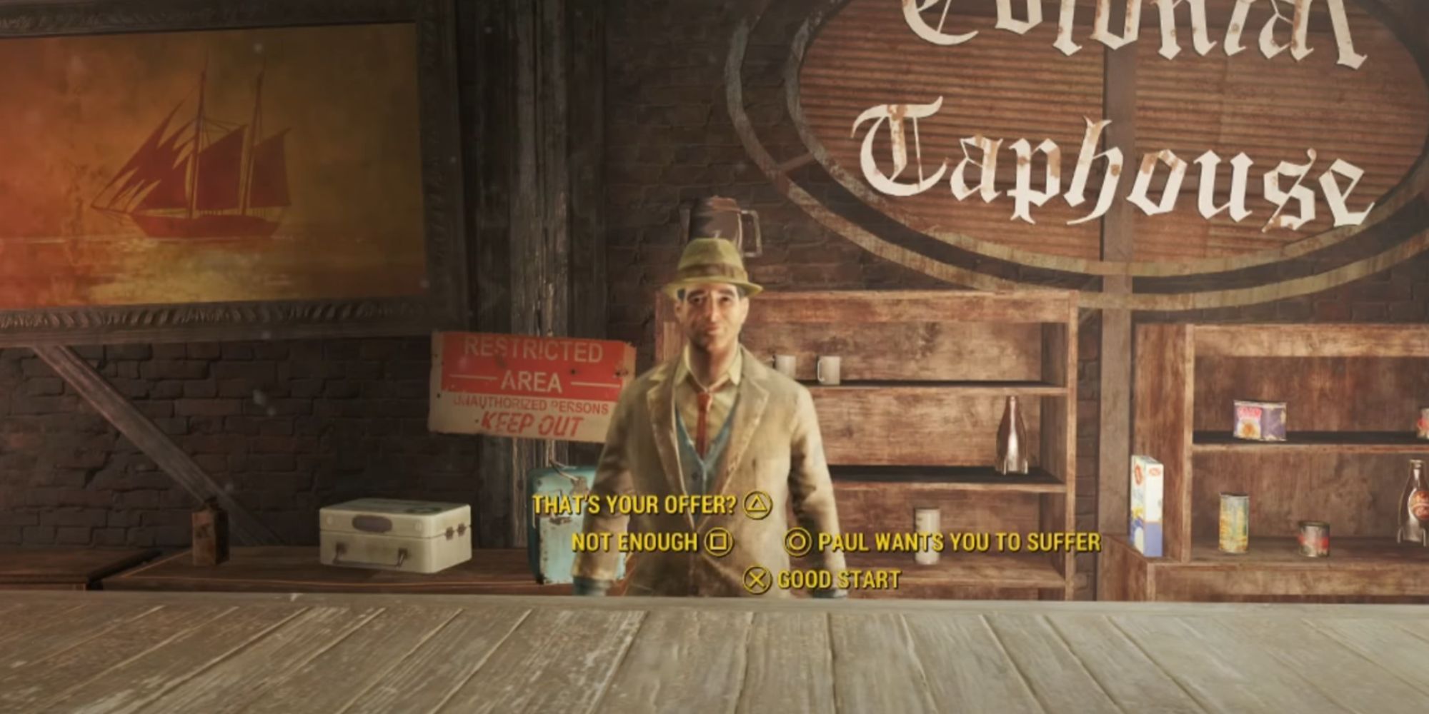 Fallout 4 Henry In The Colonial Taphouse