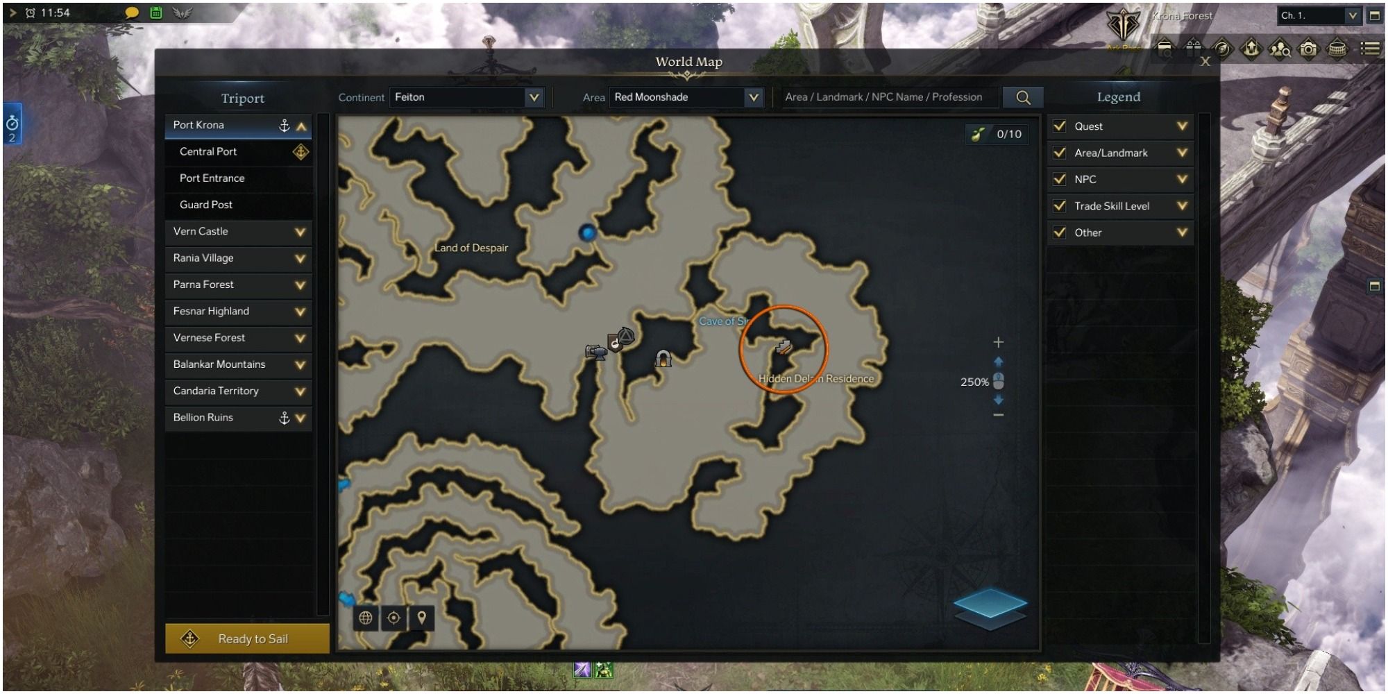 Lost Ark All Feiton Hidden Story Locations