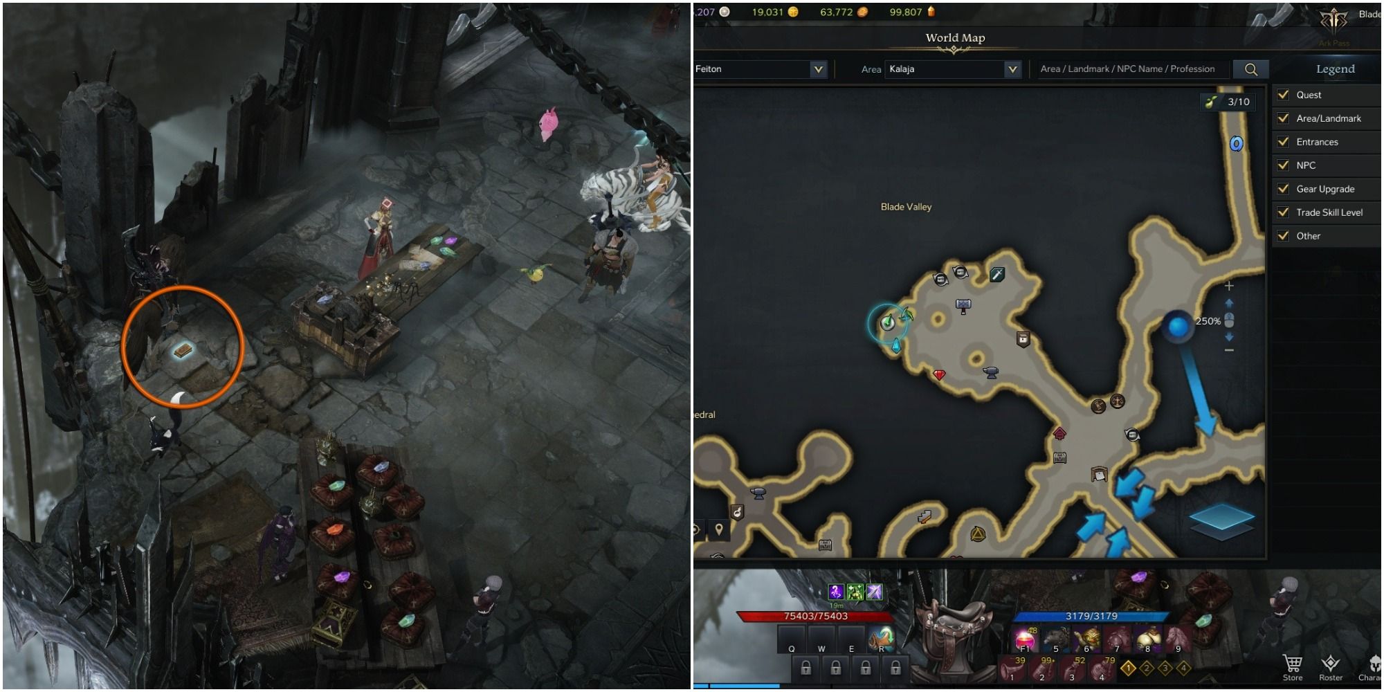 Lost Ark All Feiton Hidden Story Locations