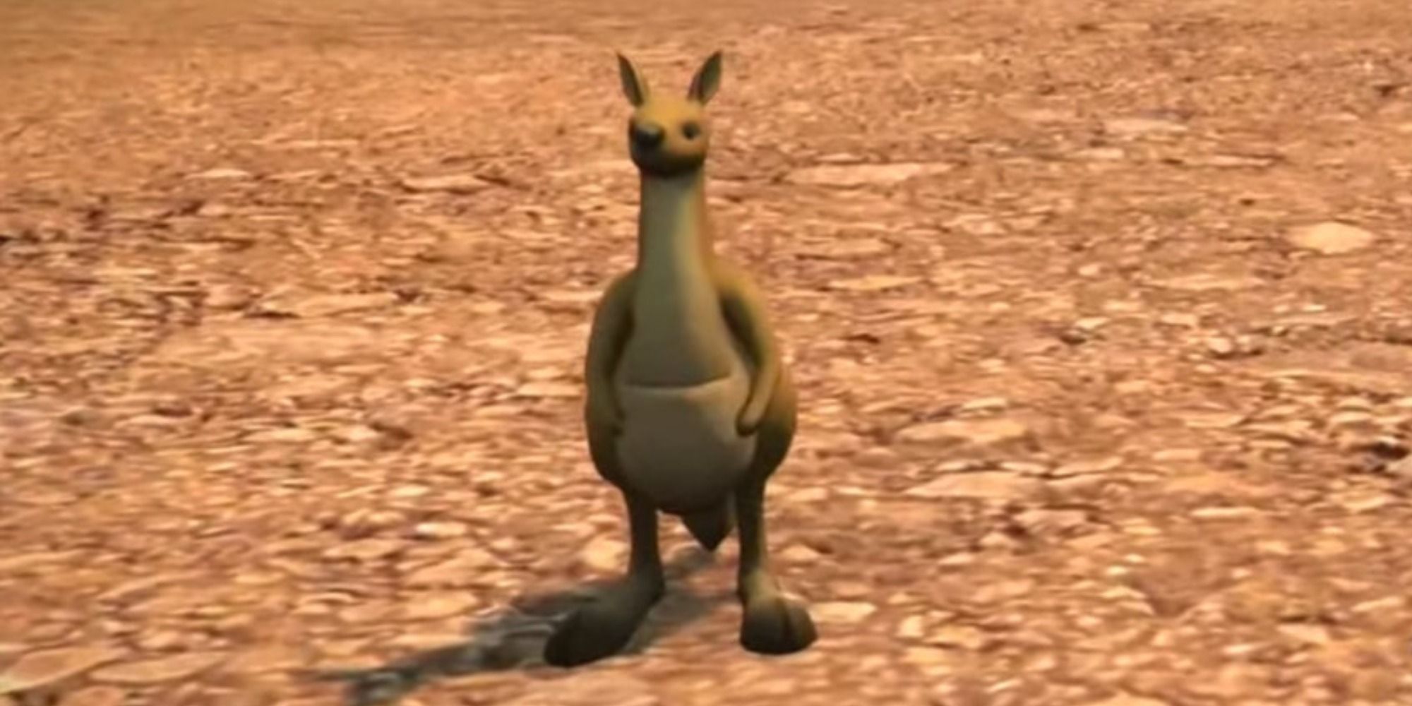 The Wind-up Kangaroo Minion in Final Fantasy 14