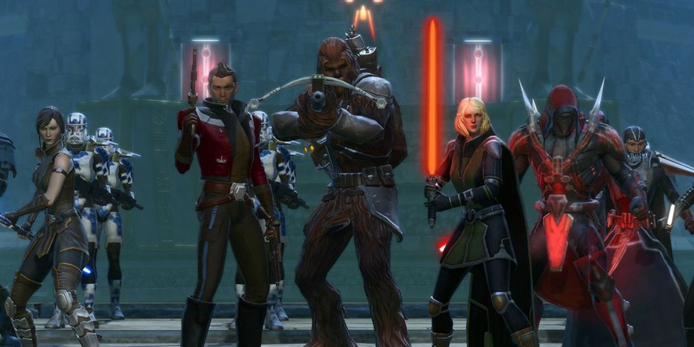 Free to play multiplayer RPG Star Wars Knights of the old republic