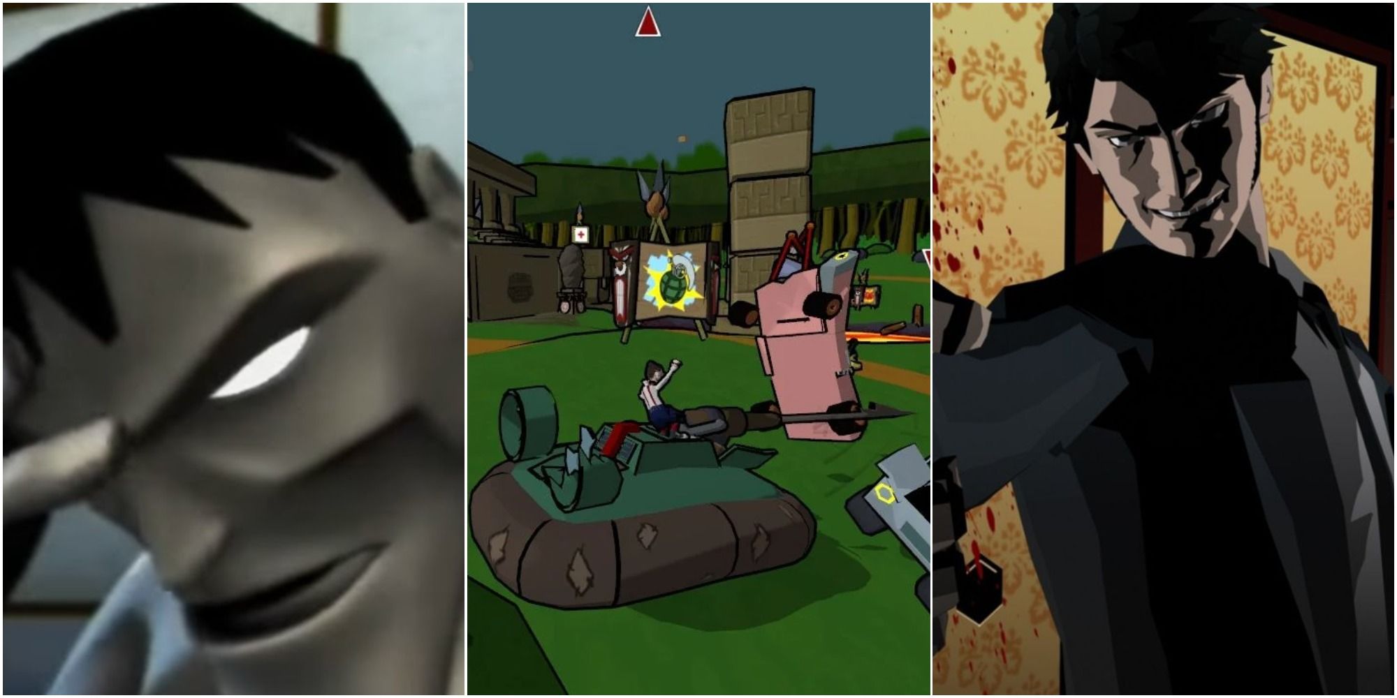 Game5Bizarre Cel-Shaded Games Featured - Drake And The 99 Dragons, Cel Damage, Killer 7