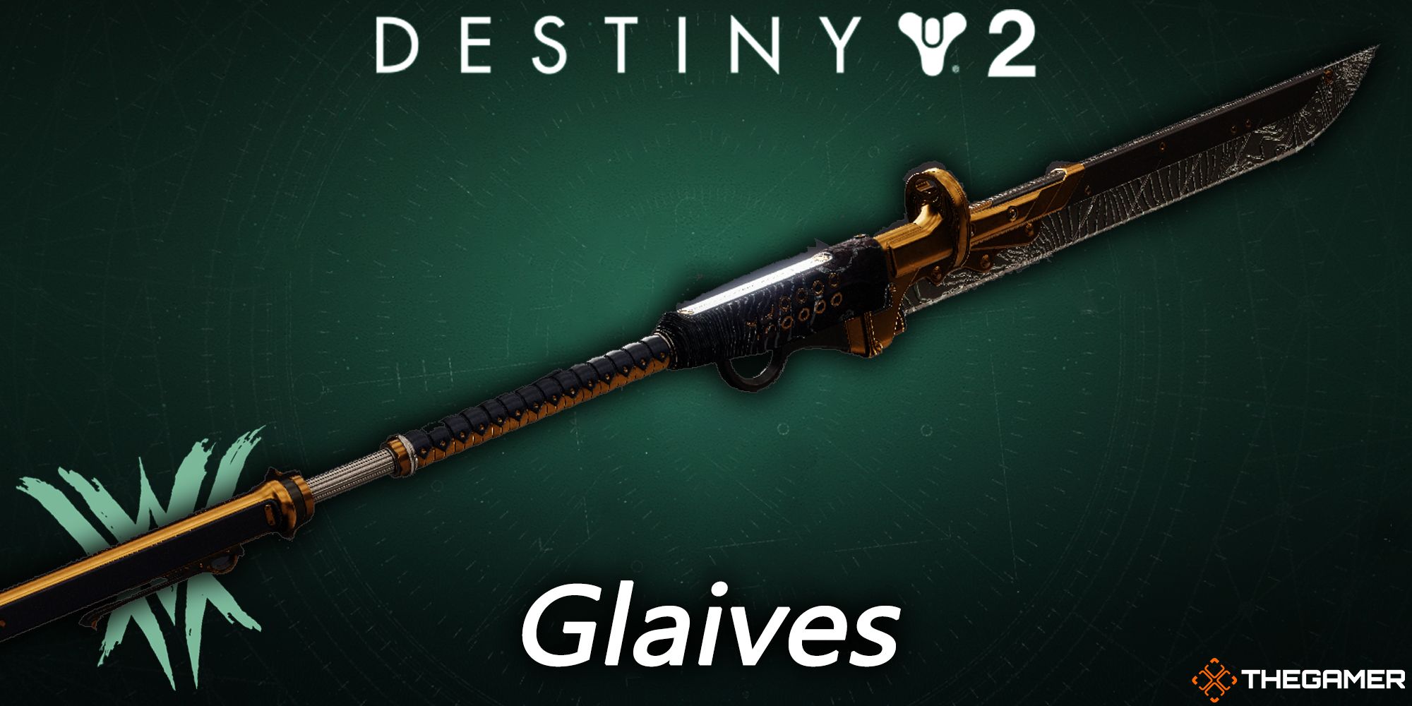 Glaives, The Enigma a glaive from Destiny 2
