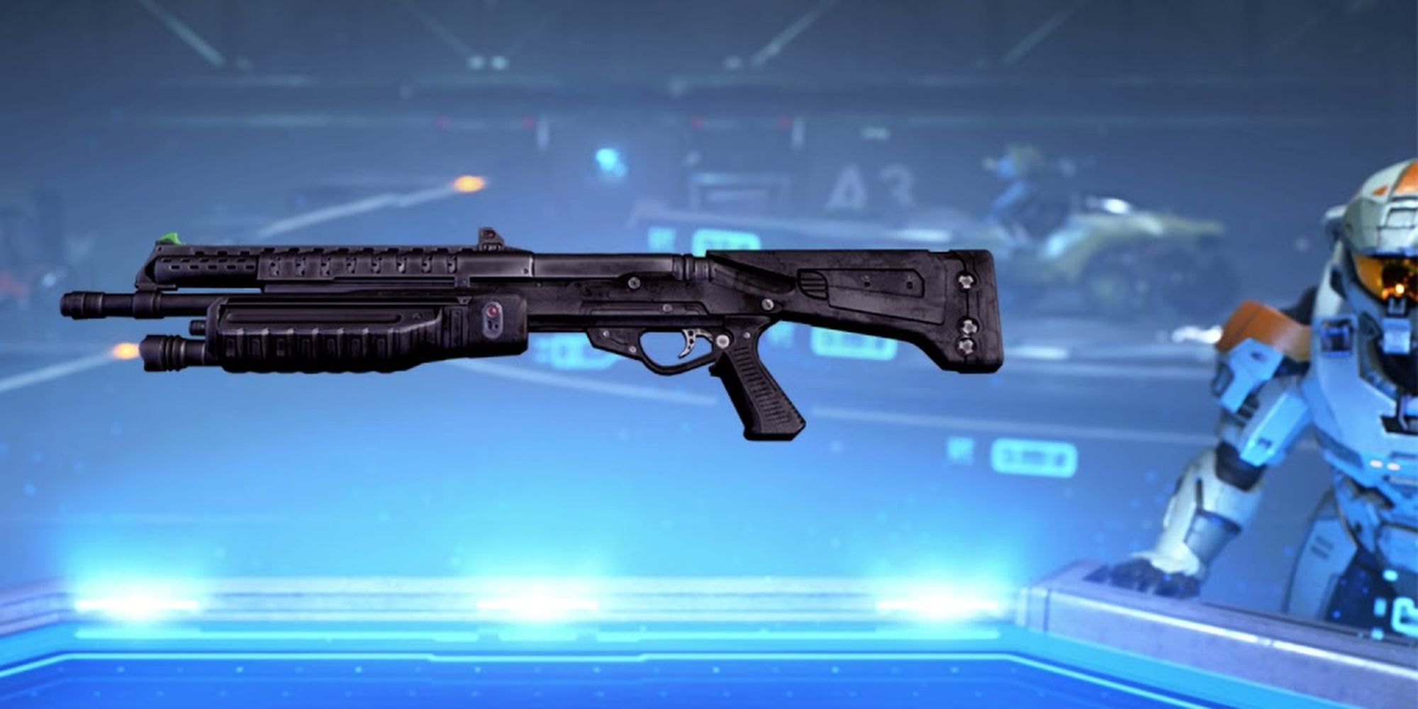 Halo: The M90 Shotgun In Weapon Viewer