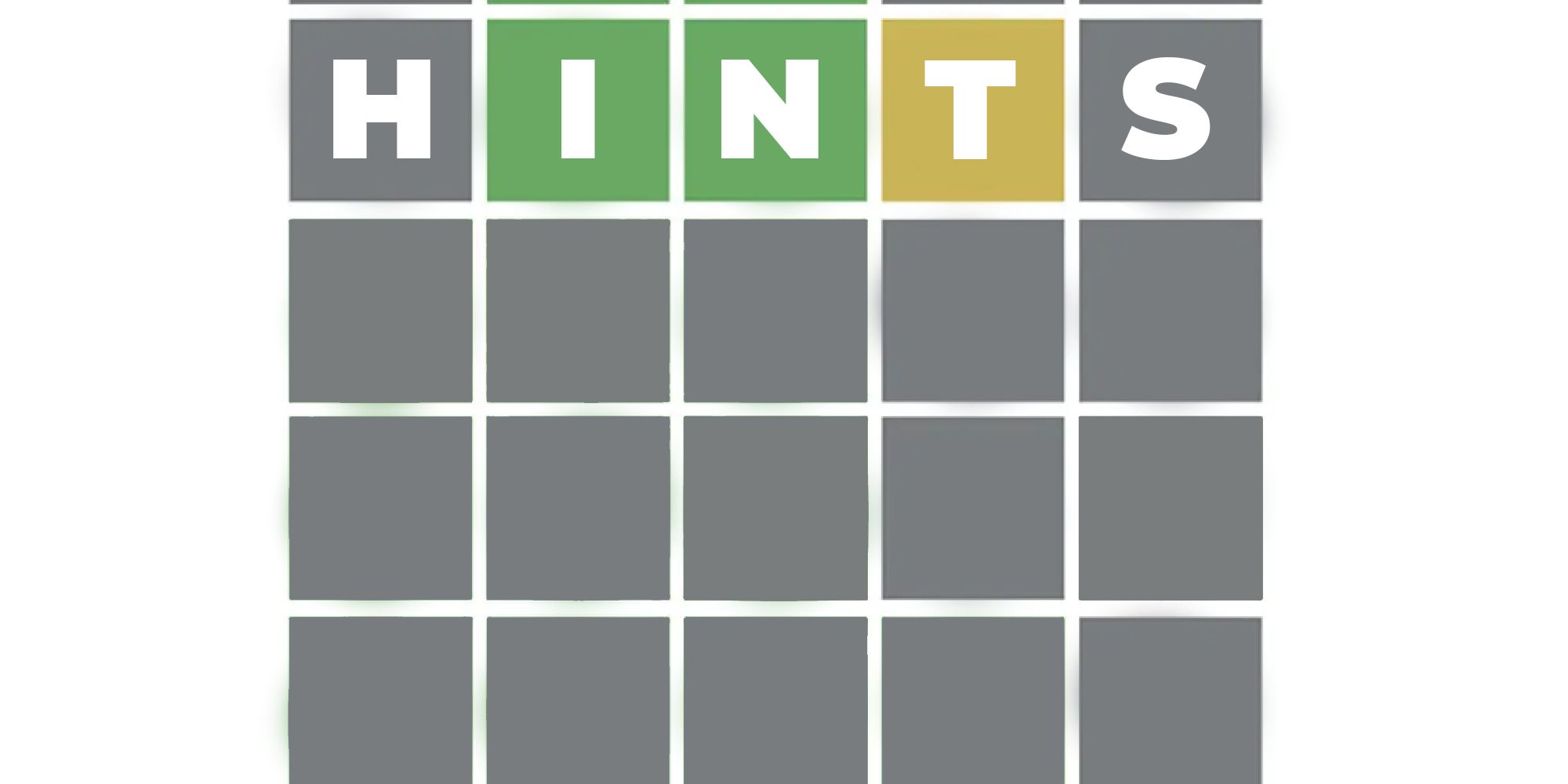 A Wordle grid that says 'Hints'.