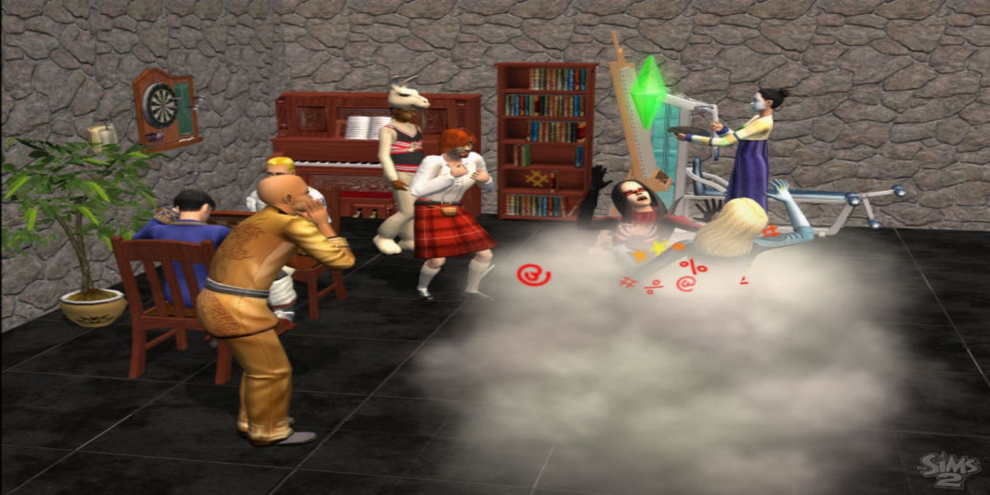 In-Game Screenshot From The Sims 2