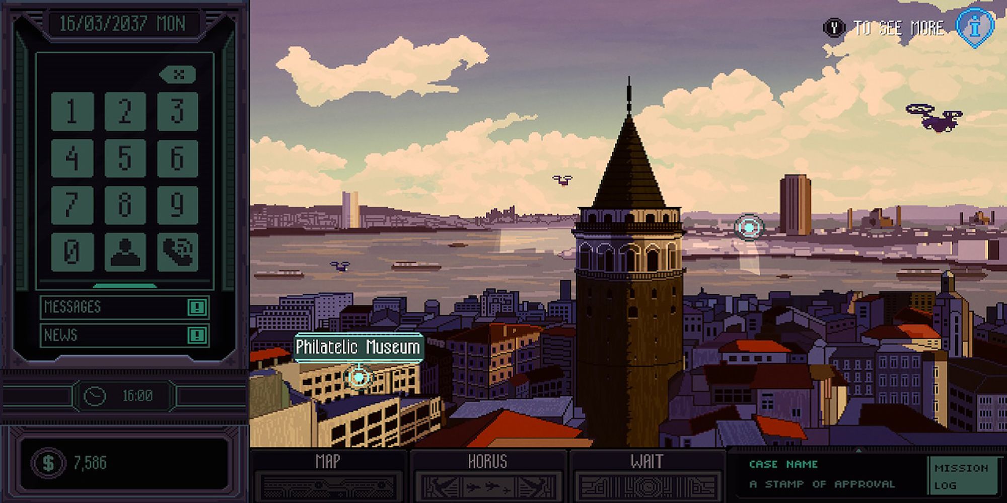 Drones flood the sky in Instanbul in Chinatown Detective Agency.