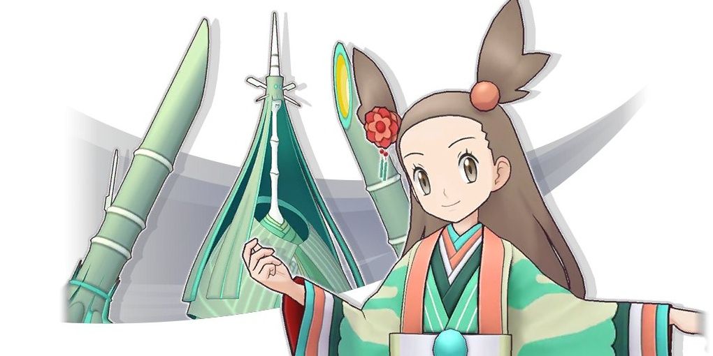 Jasmine & Celesteela from Pokemon Masters EX pose side by side on their banner.