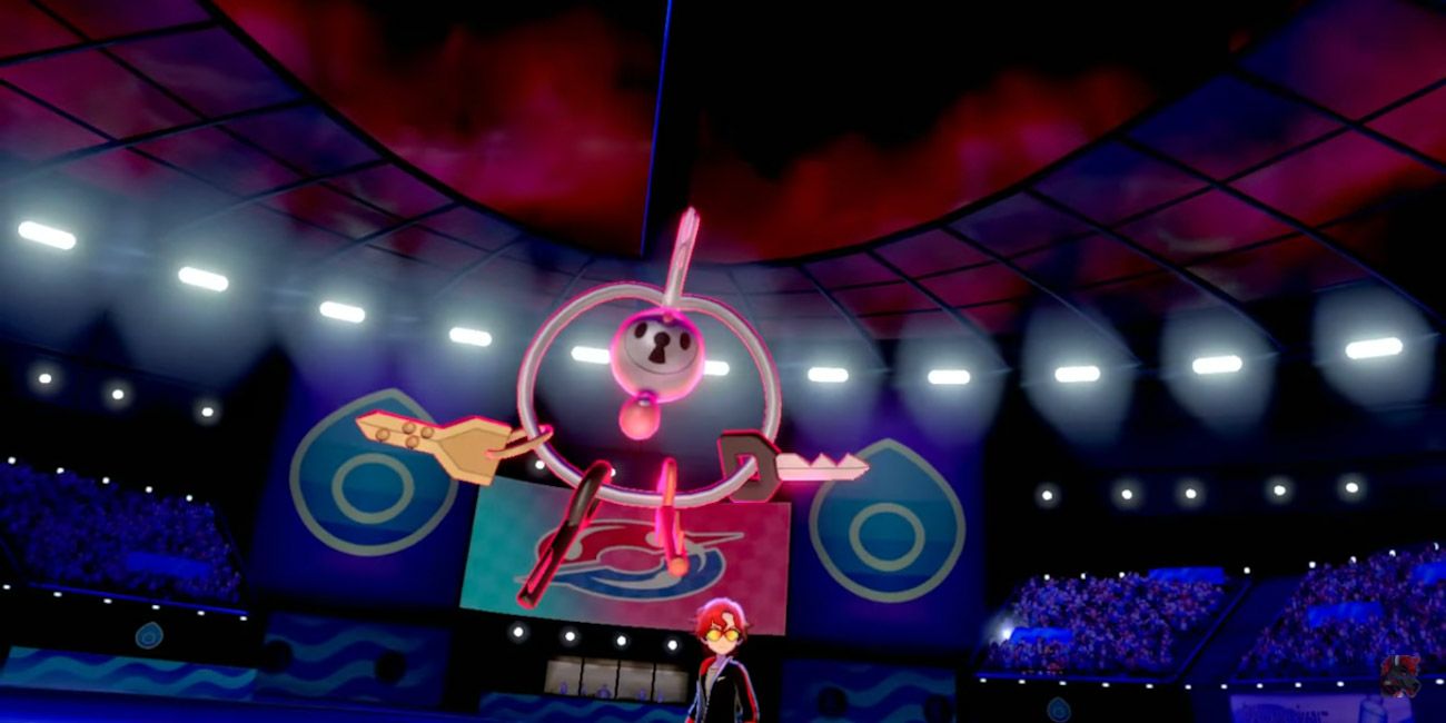 Klefki Dynamax Pokemon Sword and Shield battle screenshot