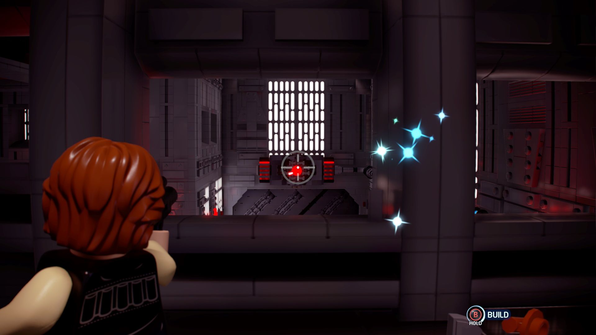Lego Star Wars Skywalker Saga, Episode 4, This Is Some Rescue, Shooting Button Above Door