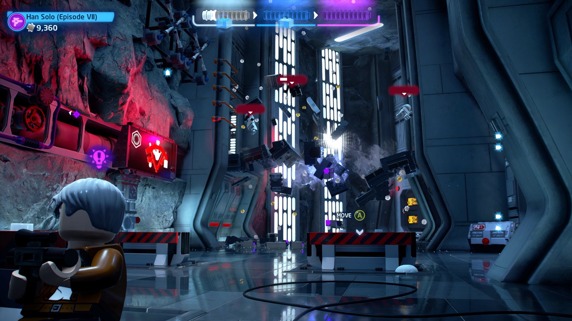 Han-Solo destroys the sniper's bridge