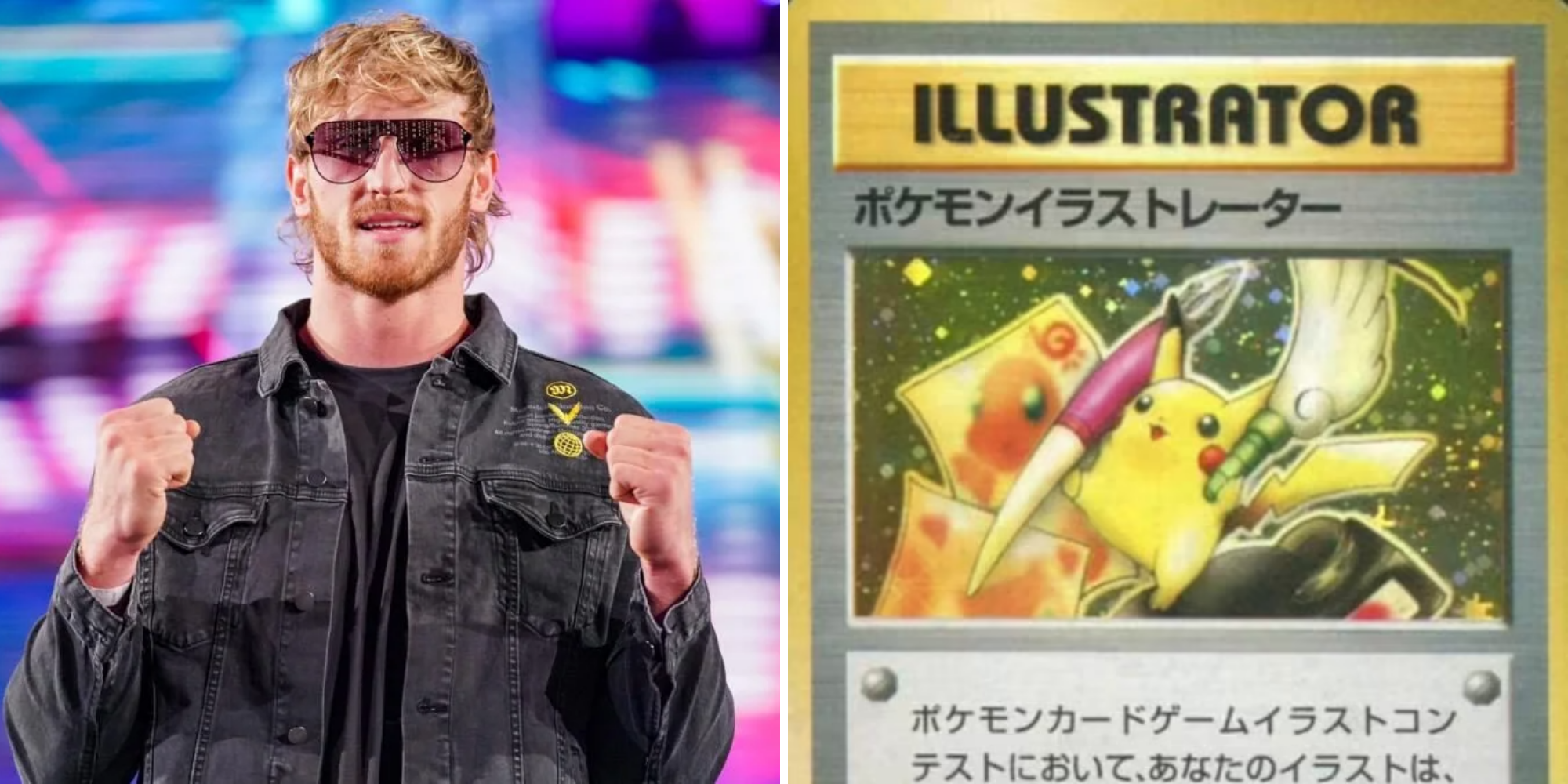 Logan Paul PSA Grade 10 Pikachu Illustrator Card