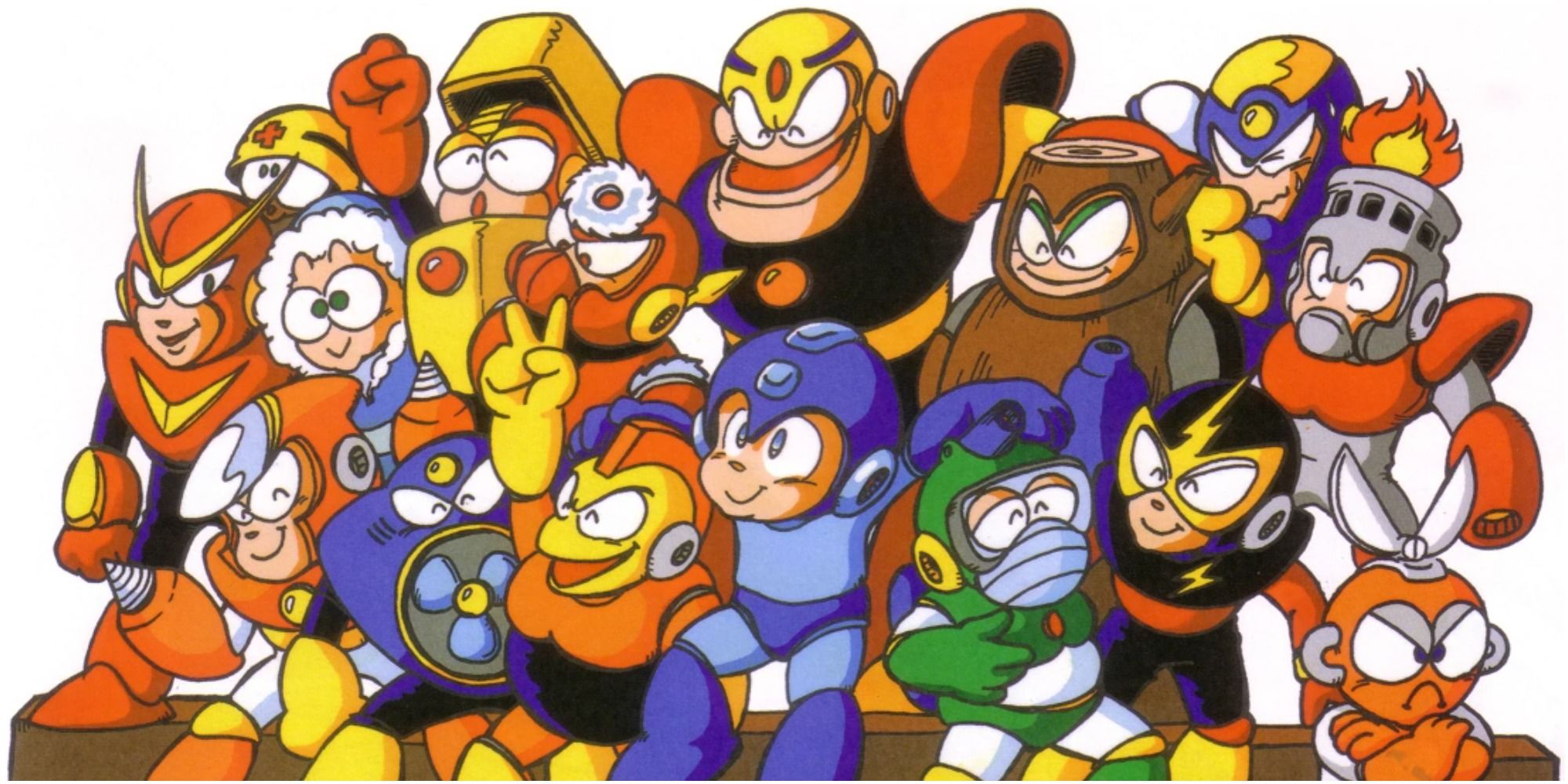 Mega Man 1-3 Robot Masters