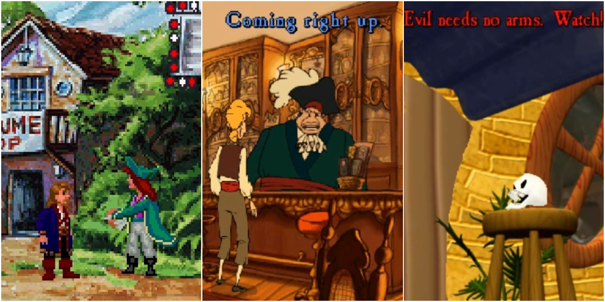 Monkey Island Characters Kate Capsize Griswold Goodsoup Murray