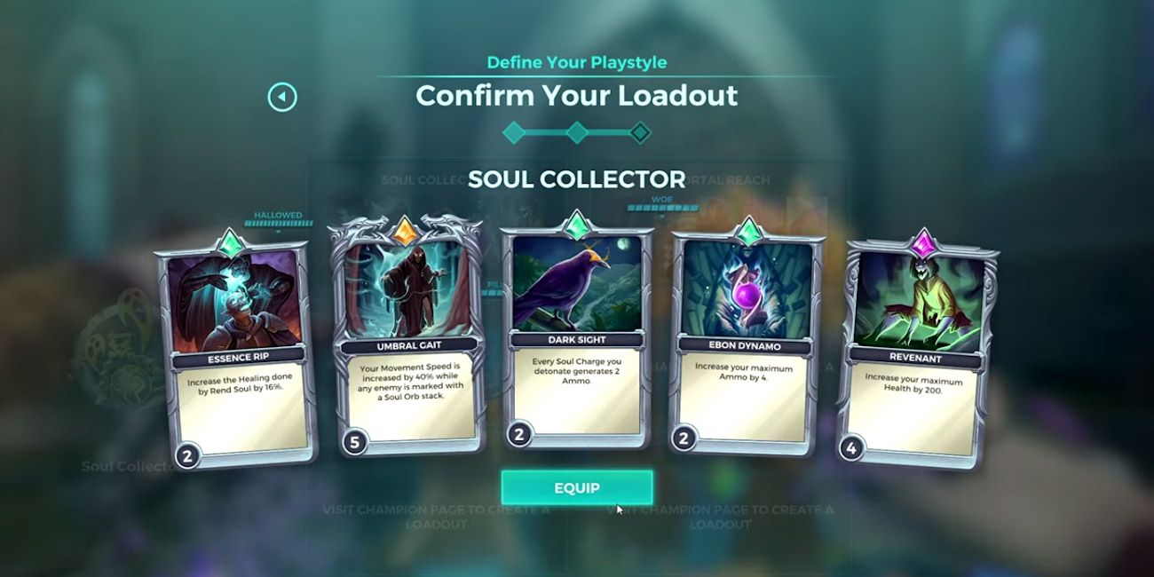 Paladins Card Loadout