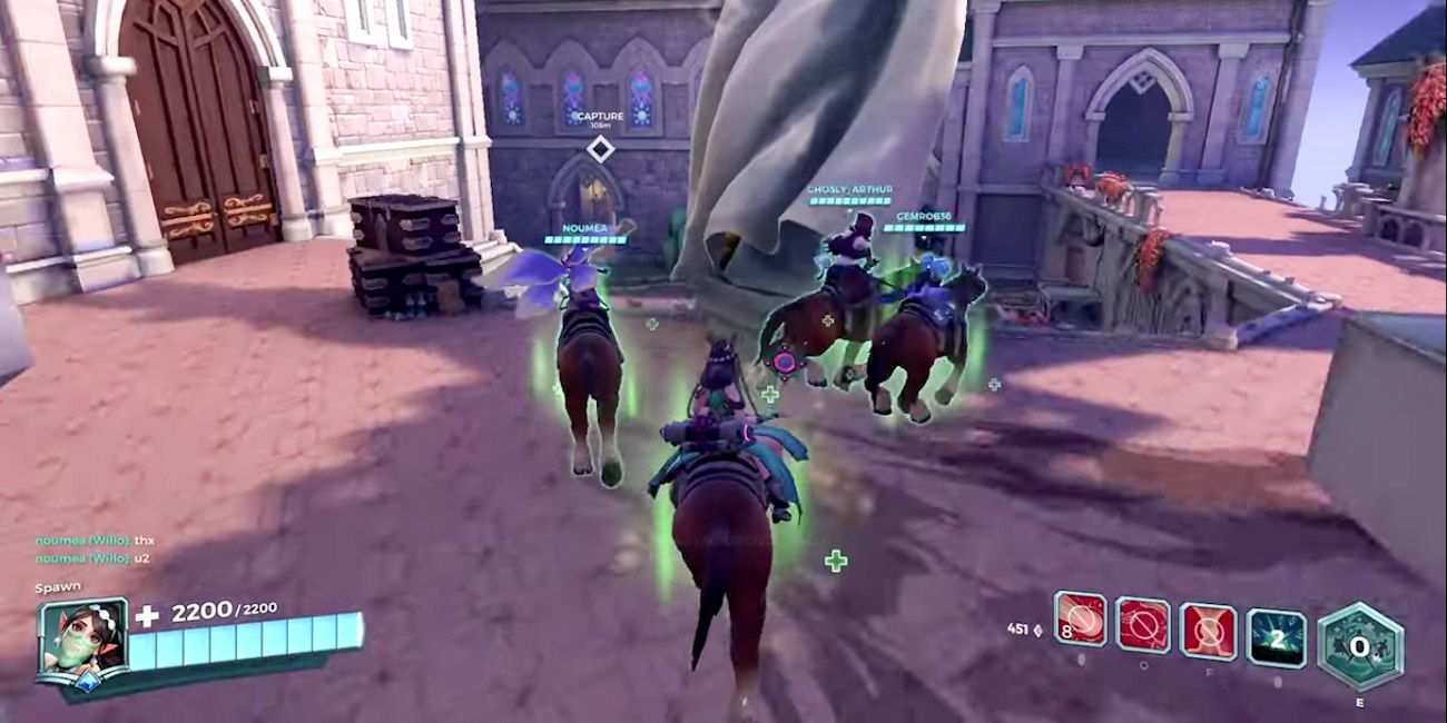 Paladins Ying on horse