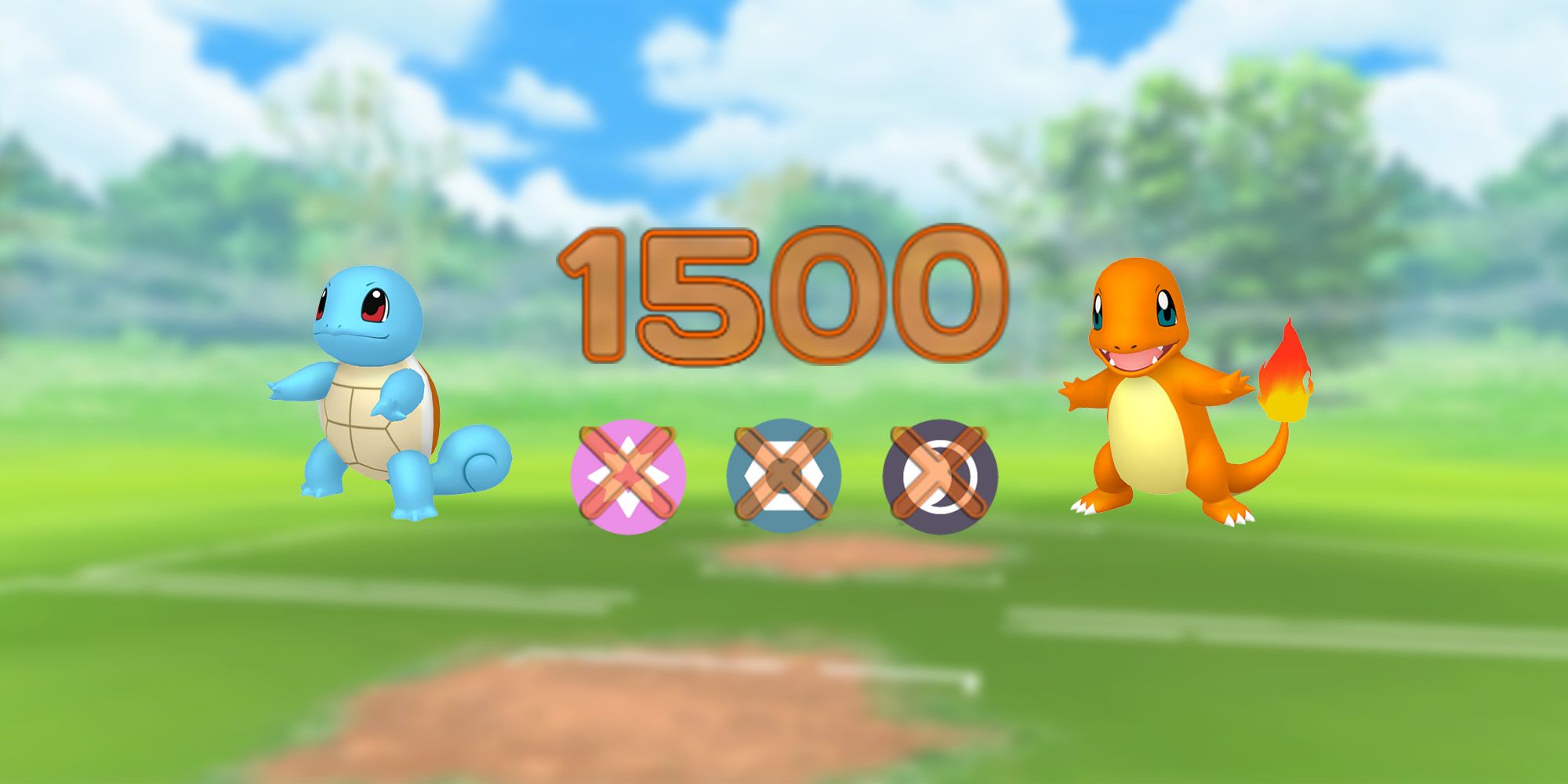 Pokemon Go Kanto Cup Restrictions - Charmander, Squirtle, 1,500 CP