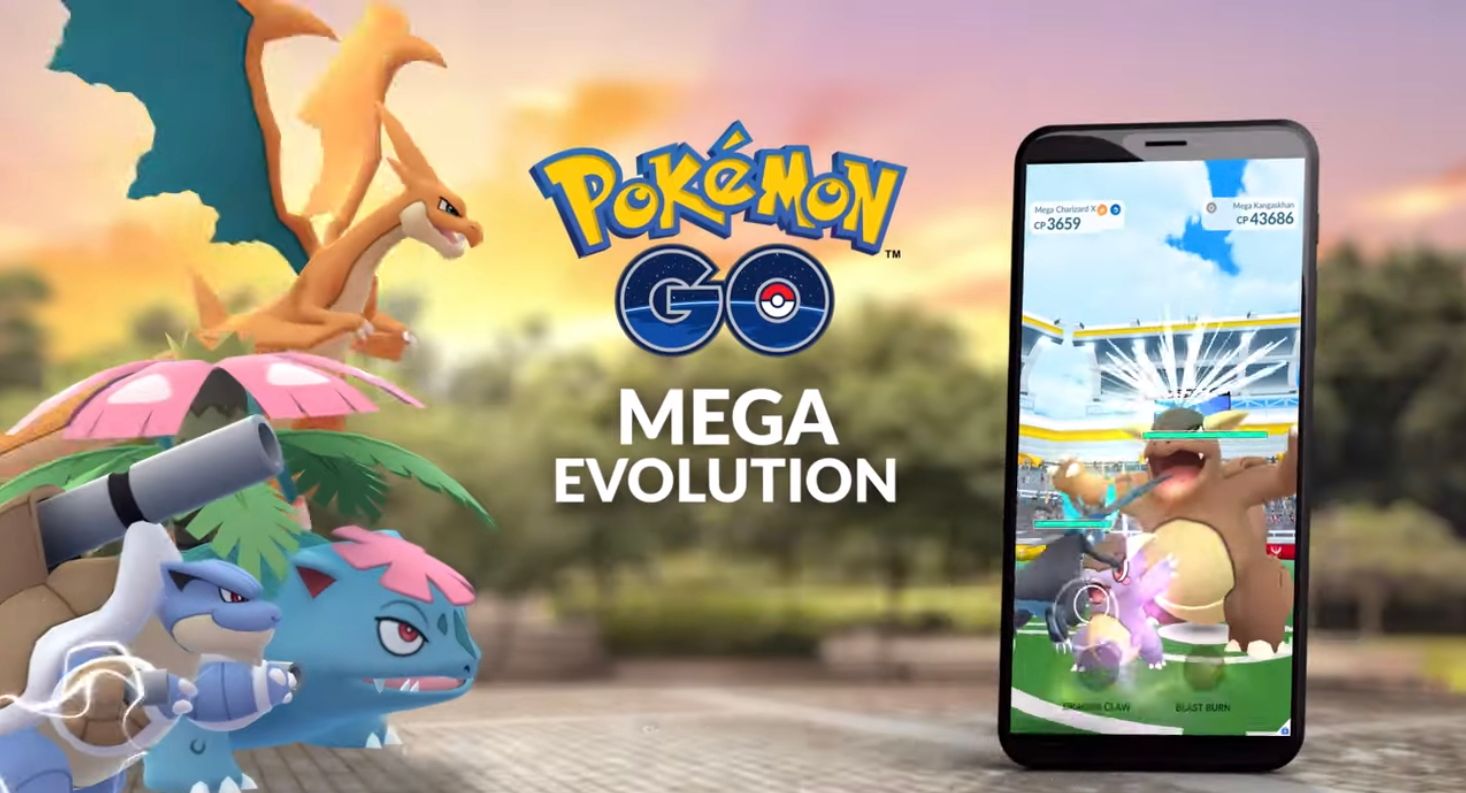 Mega Evolutions from Pokemon Go