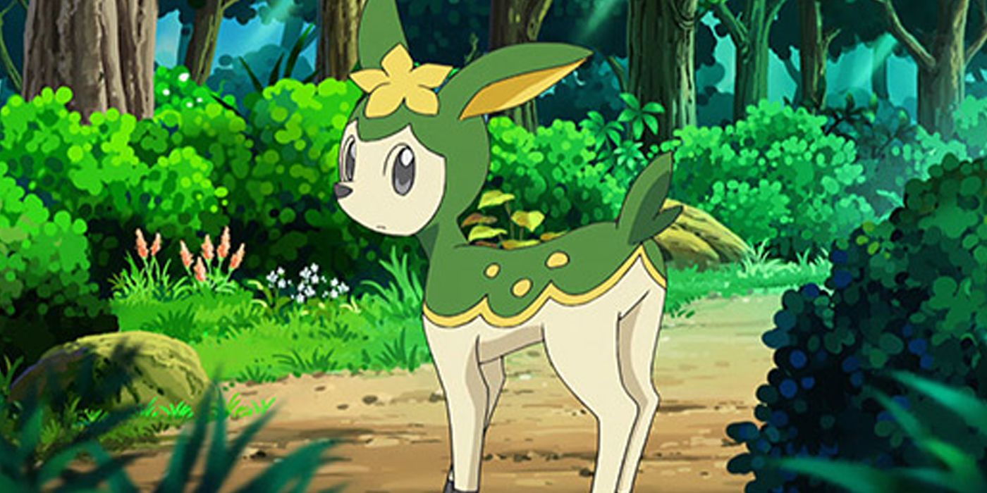 Pokemon Grass Deerling