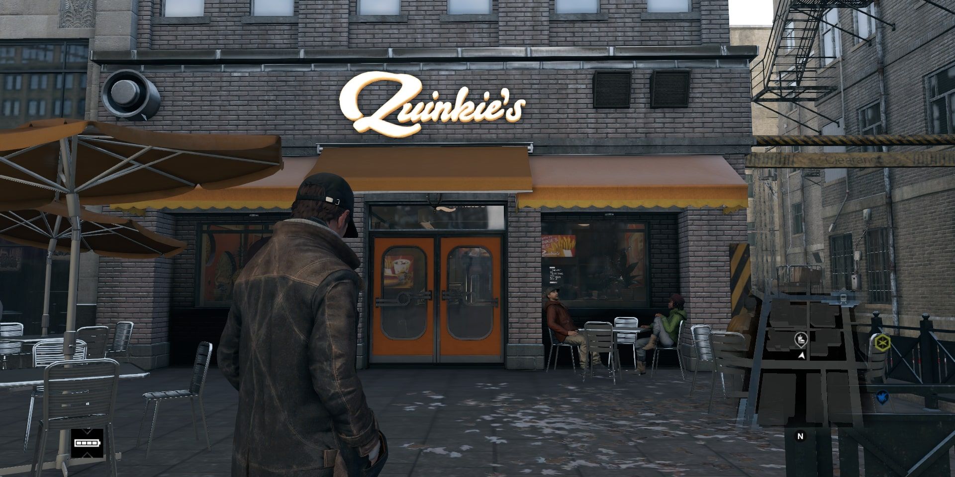 Quinkie's restaurant from Watch Dogs