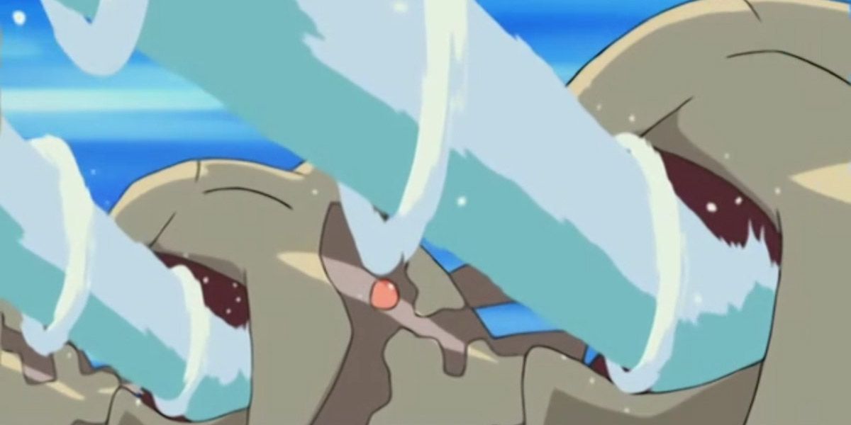 Relicanth Pokemon anime screenshot