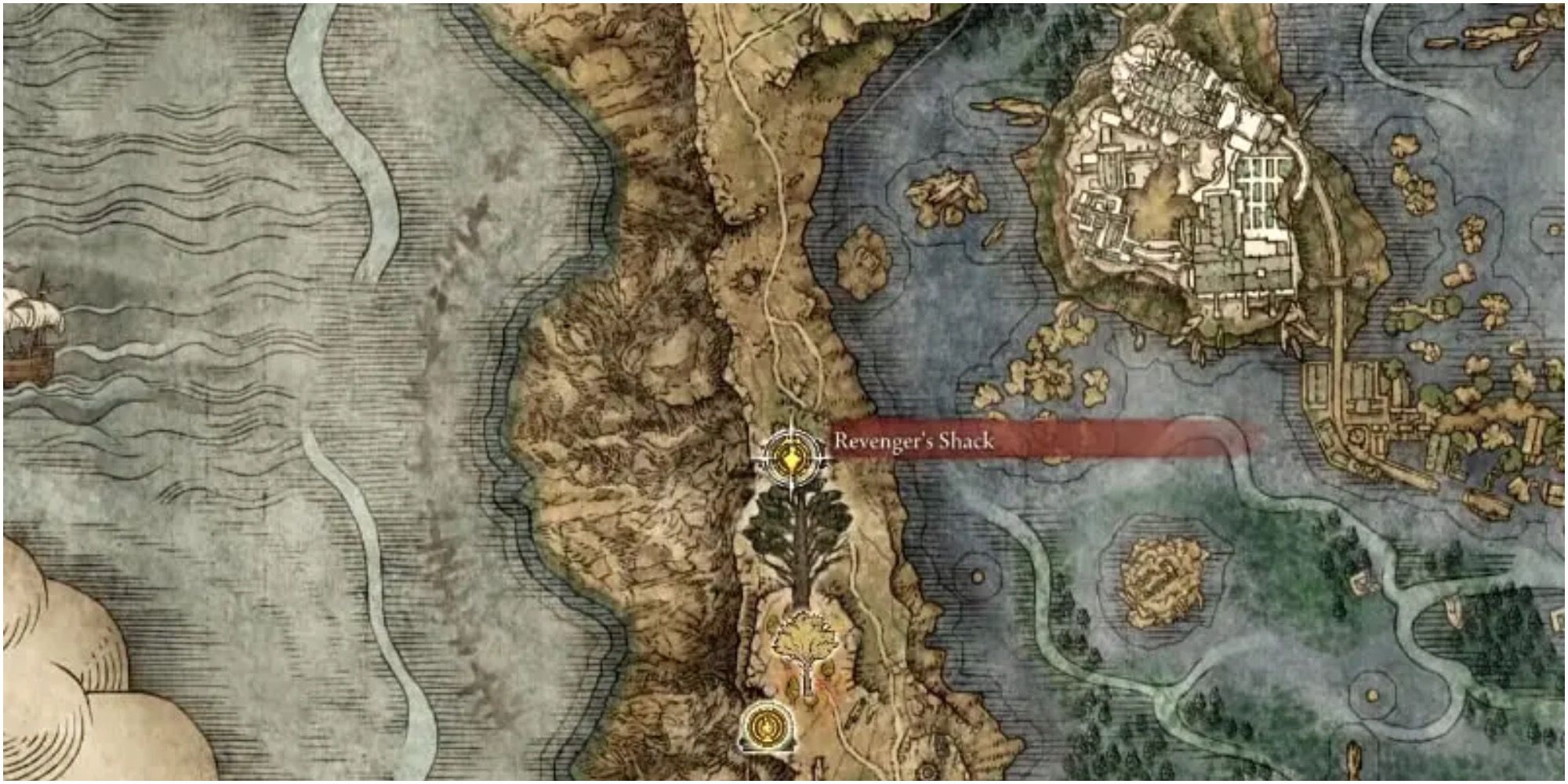 Revengers Shack location in Elden Ring