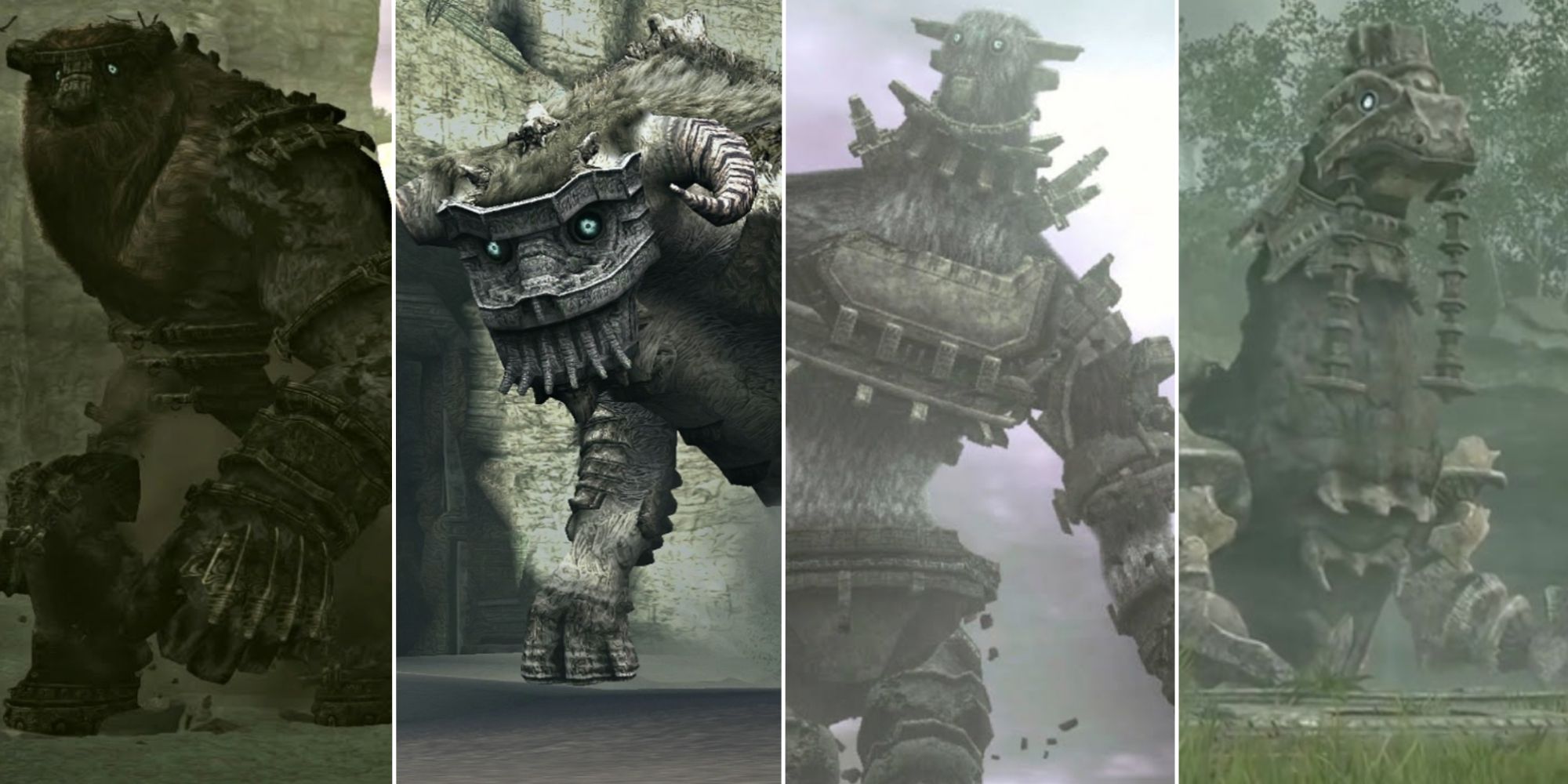 Shadow of the Colossus boss maps and locations - Polygon