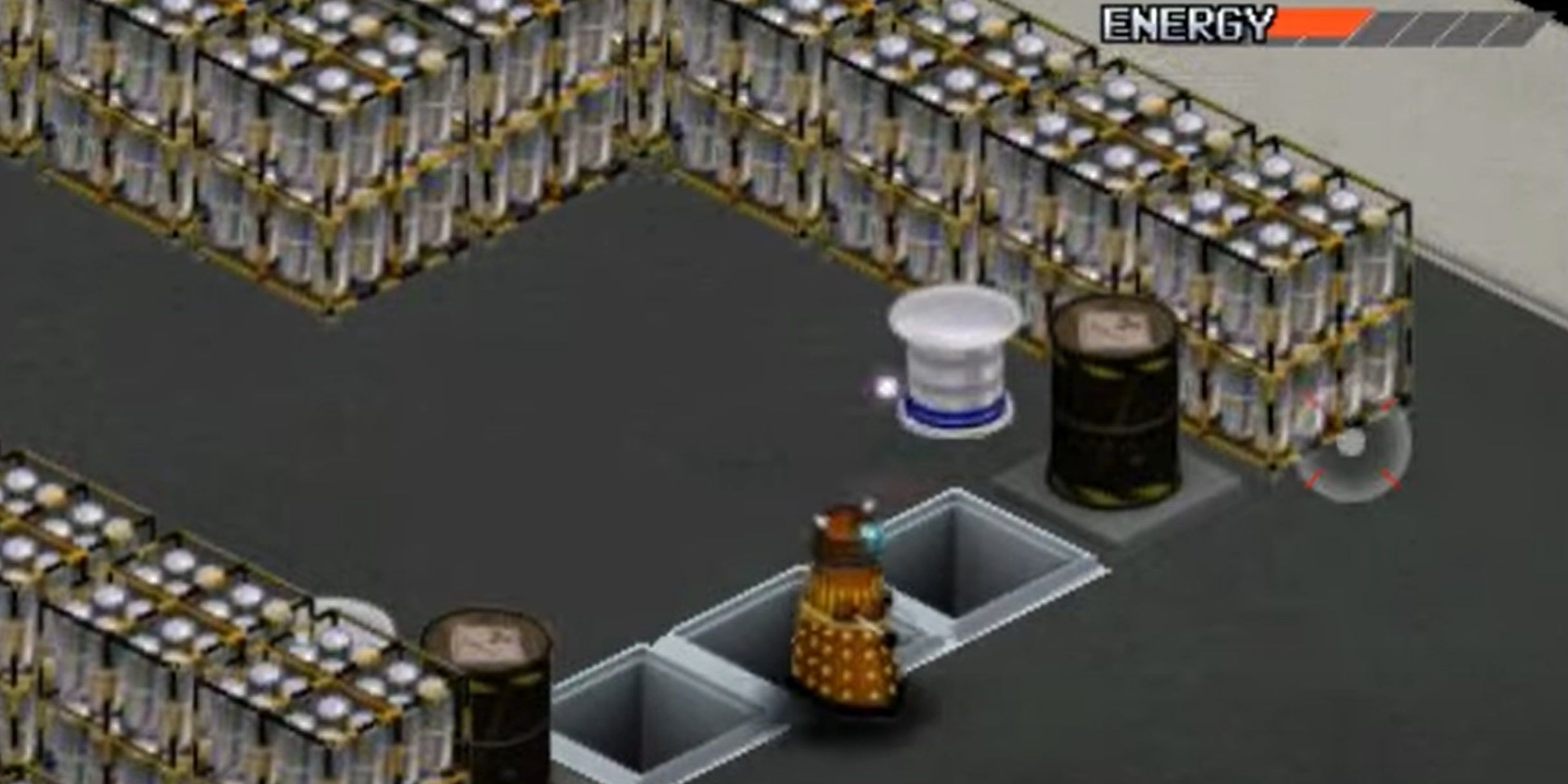 Gameplay of the Doctor Who flash game The Last Dalek