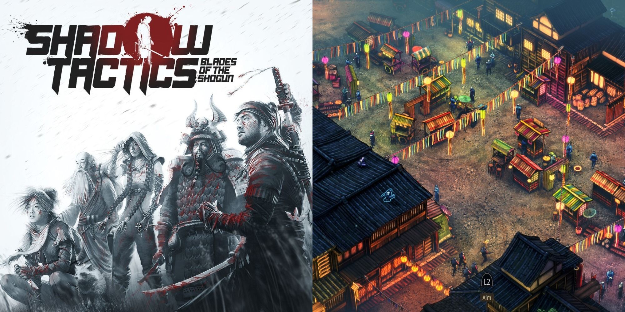 Shadow Tactics Blades of the Shogun cover art and missions