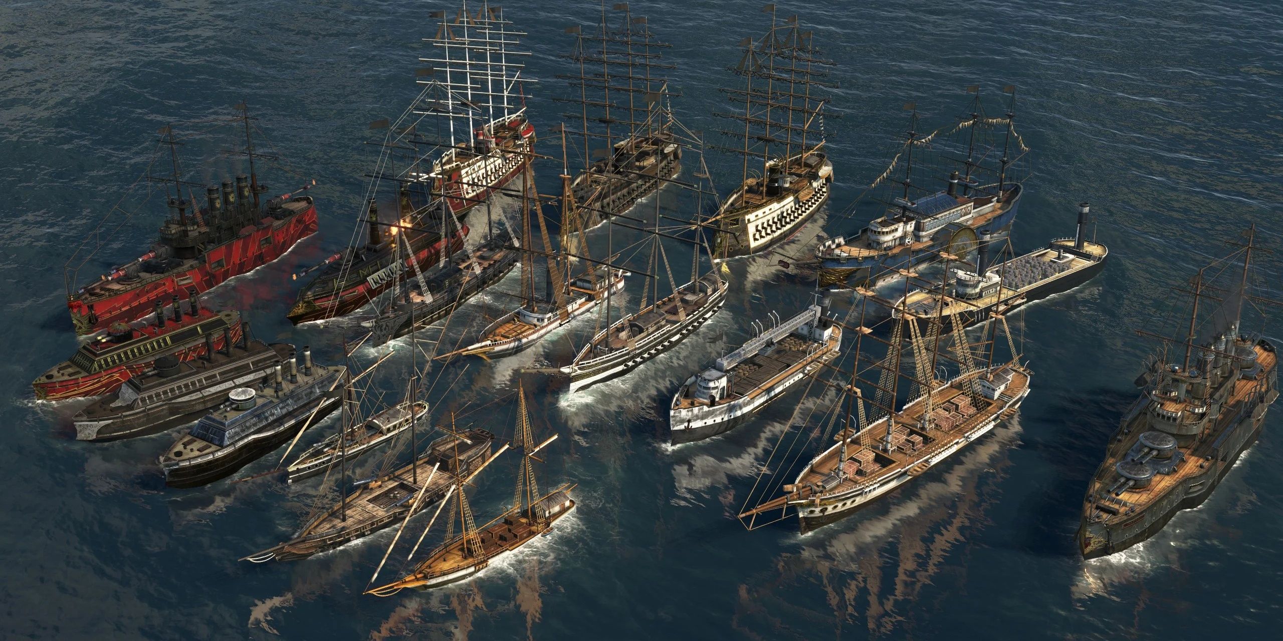 Ships in Anno 1800