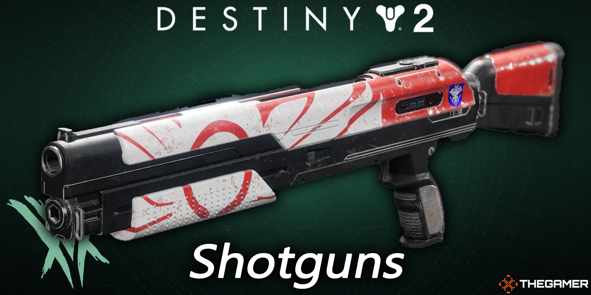 Shotguns, Retrofuturist a shotgun from Destiny 2's Crucible