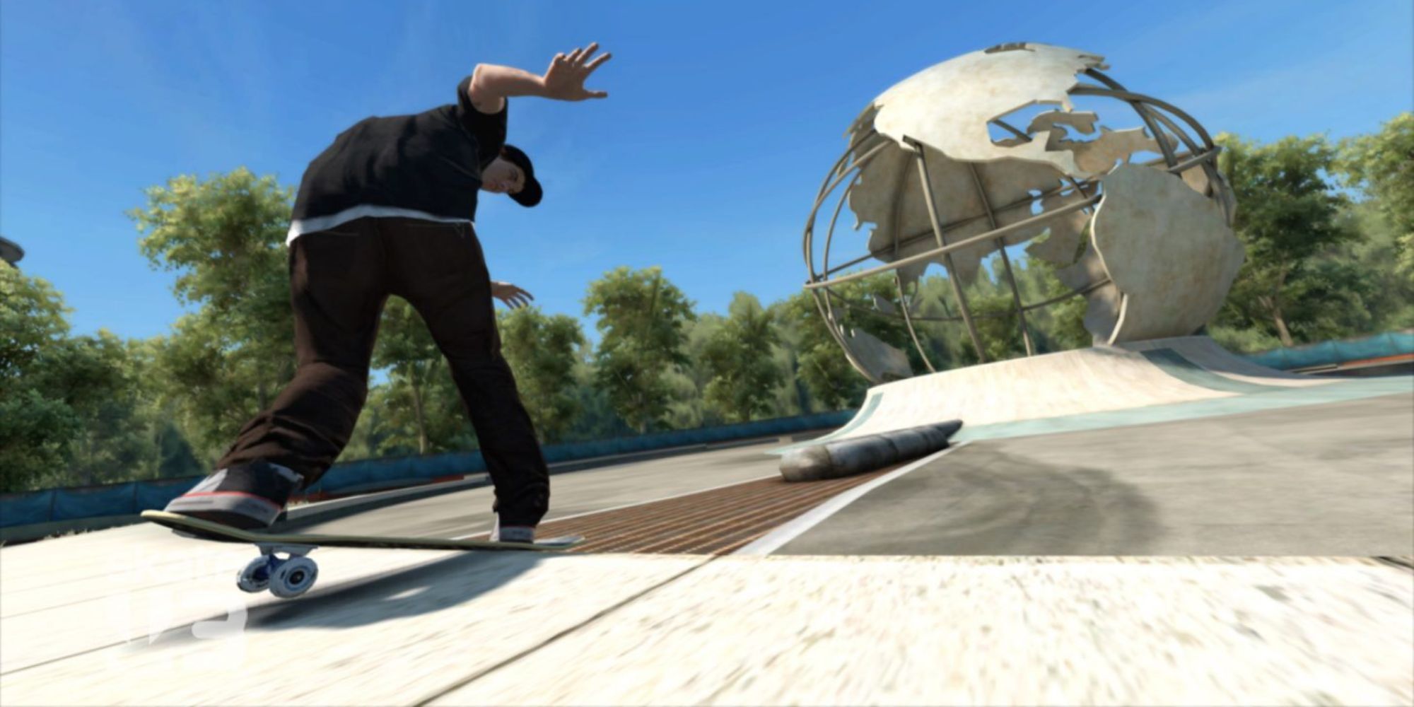 Skate 3 Trick By Globe Statue