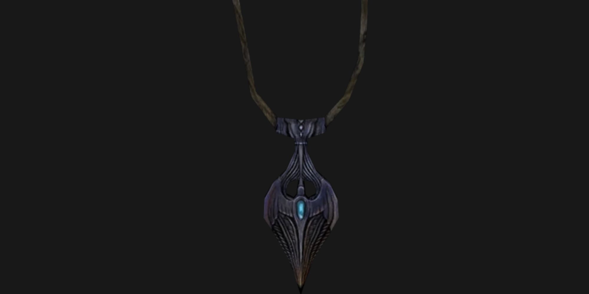 Skyrim Amulet Of Kynareth With Gray Background