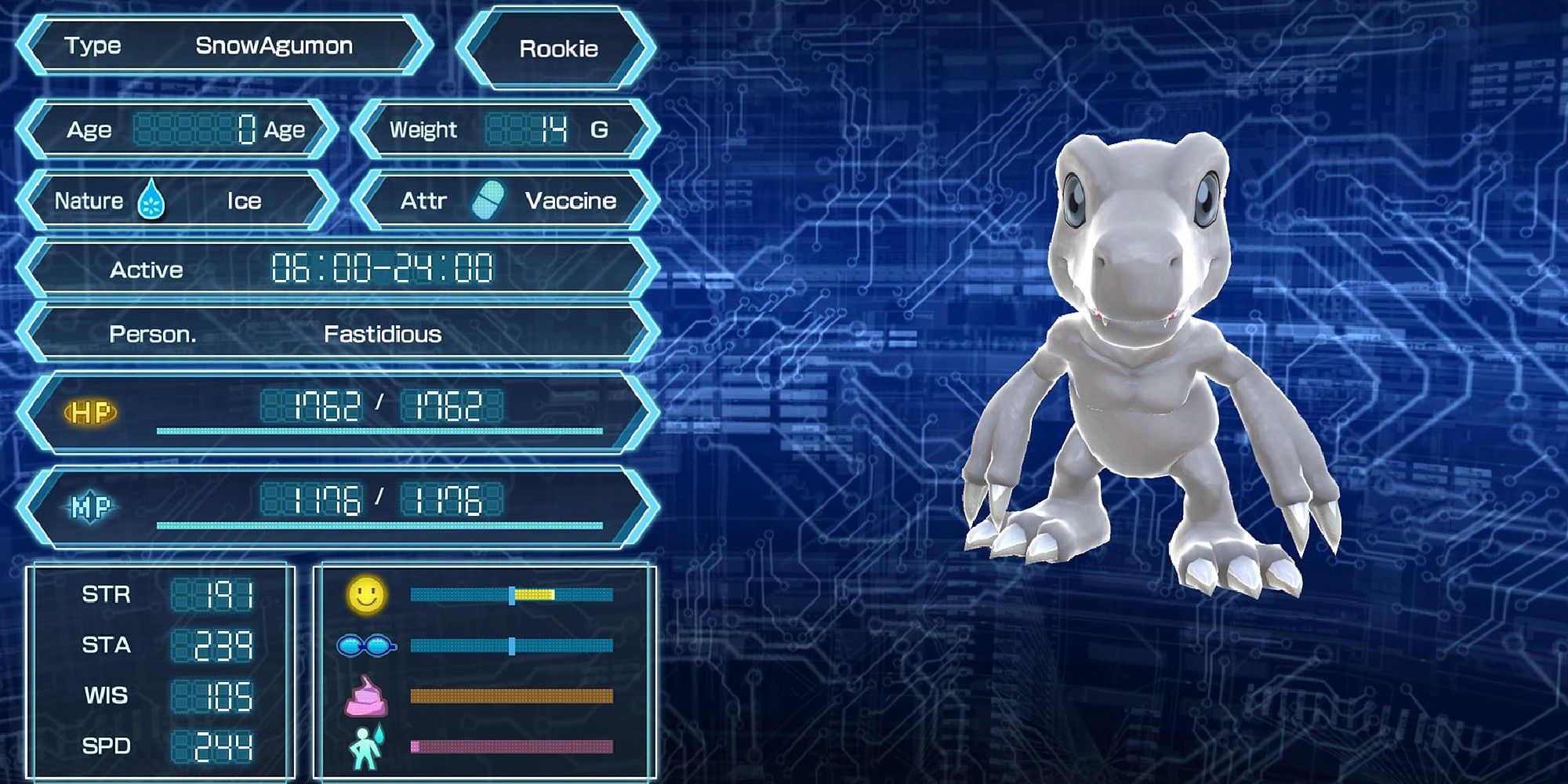 Digimon World: Next Order: Agumon's Polar Cousin