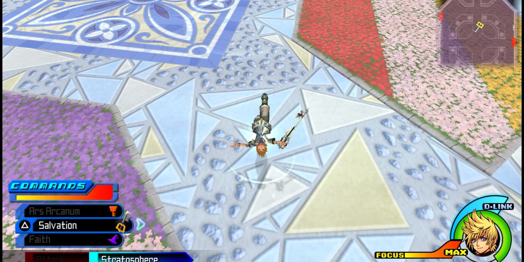 Ventus upside down whilst using Stratosphere