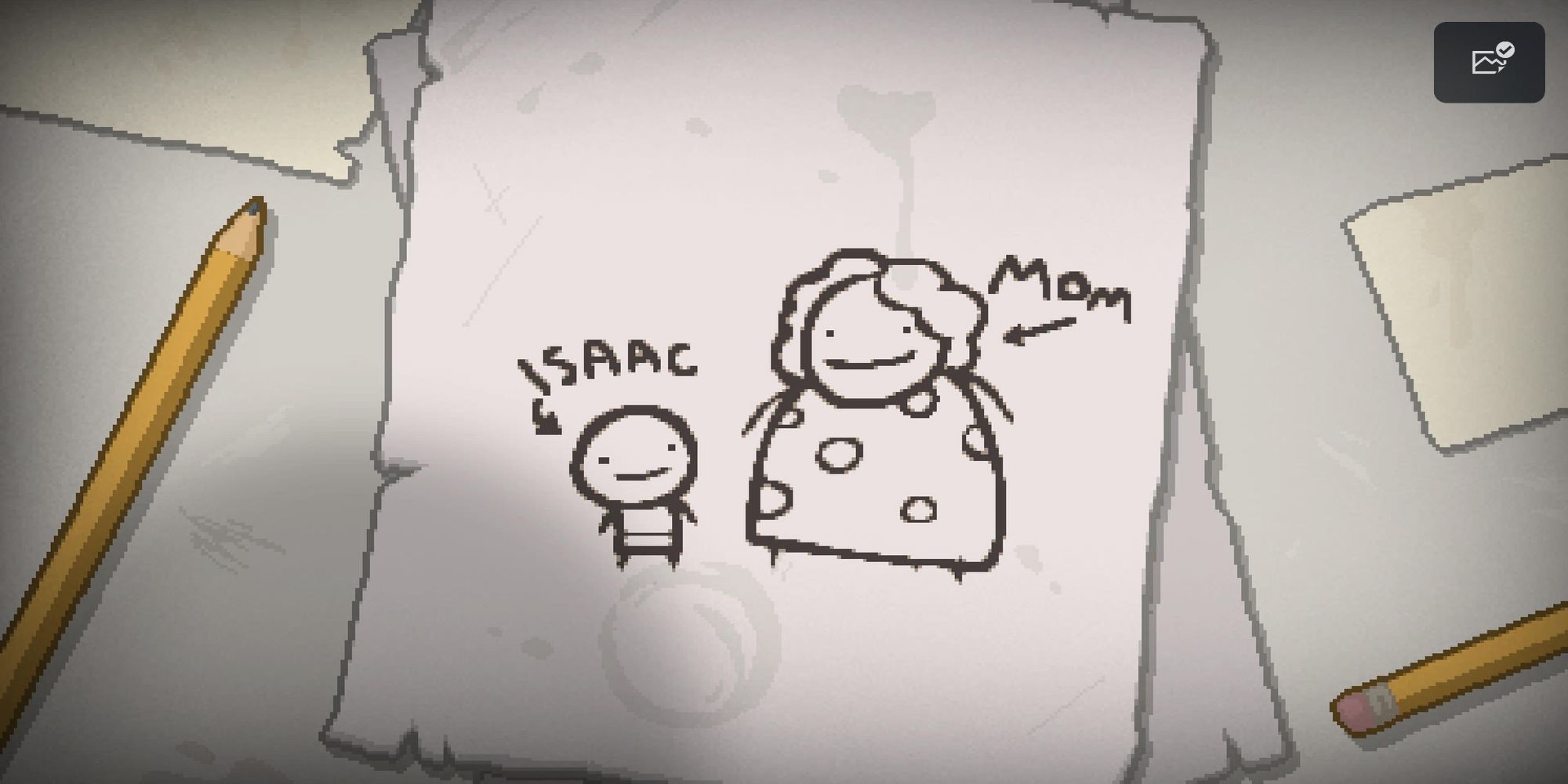 The Binding of Isaac intro isaac and mom