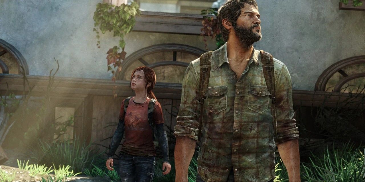 The Last of Us screenshot of joel and ellie