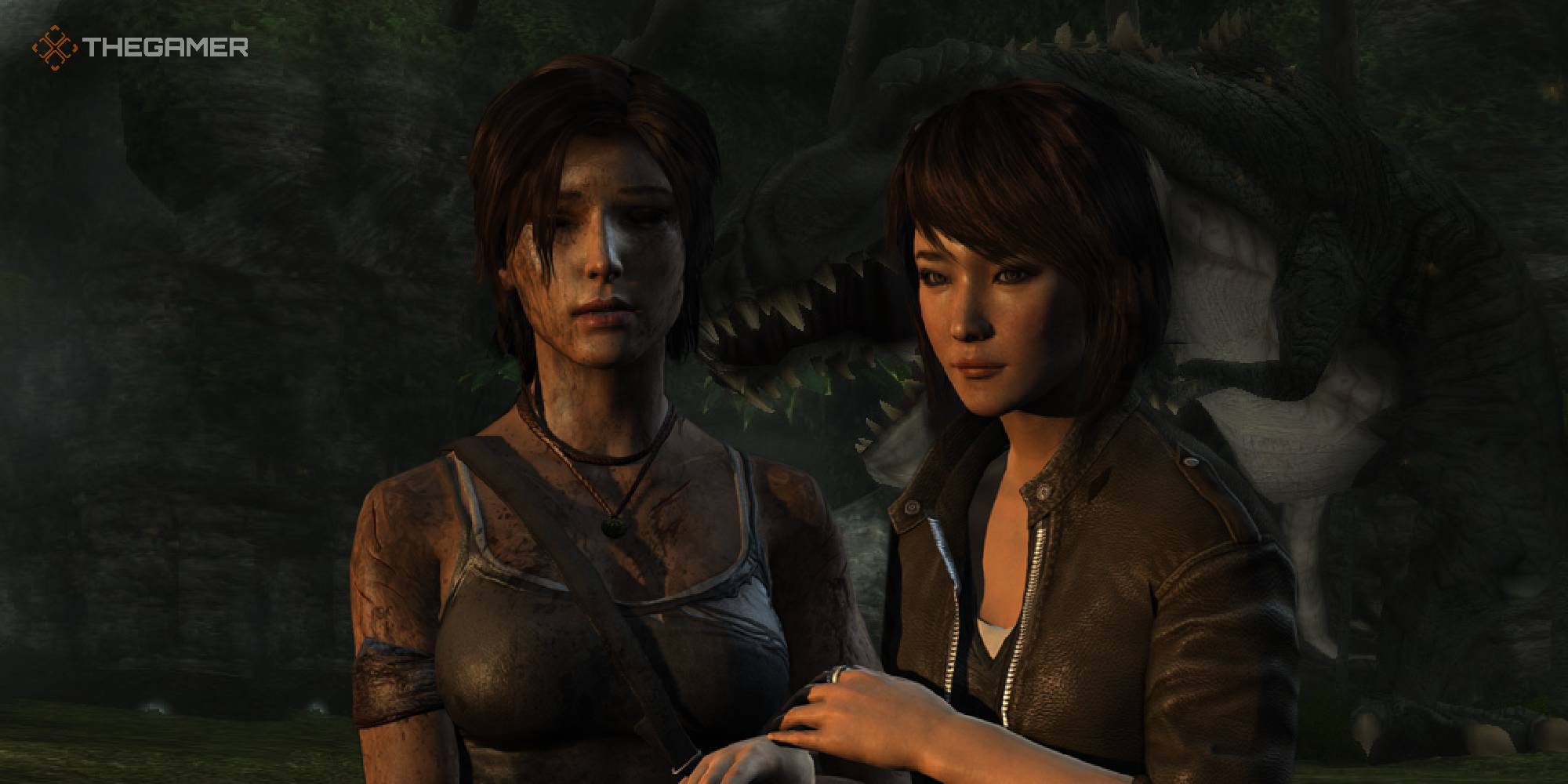 Lara croft lesbian