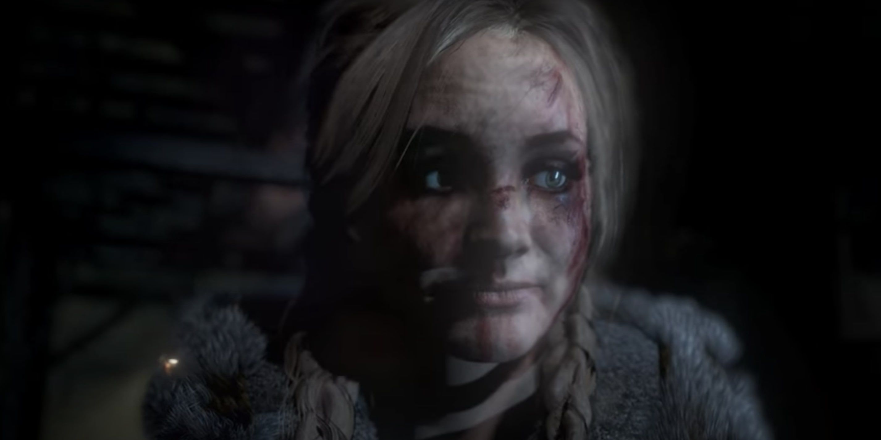 Until Dawn Close Up Image of Jess having survived Chapter 4