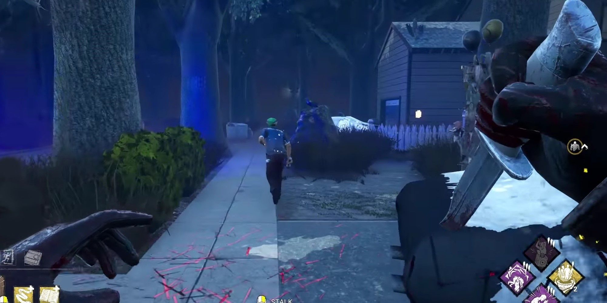 Dead By Daylight: Ghost Face Openly Pursing Someone Without Stealth