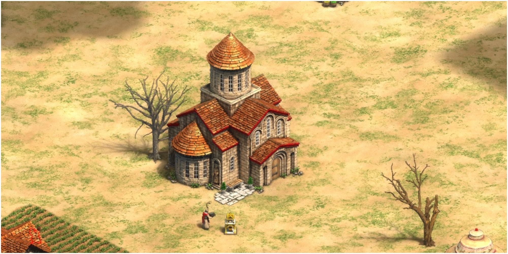 Age of Empires 2 Definitive Edition Monastery, Monk, and Relic