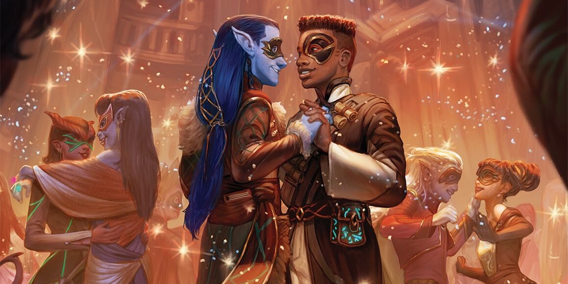 Dungeons &amp; Dragons romantic couples dance together