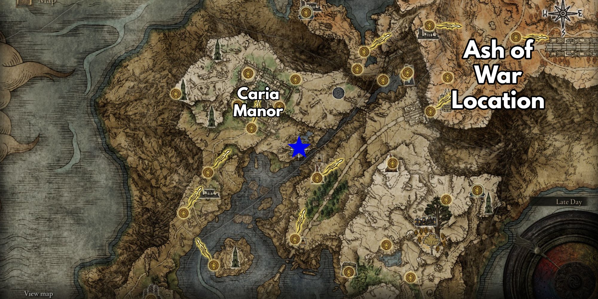 elden ring caria manor location of hoarfrost