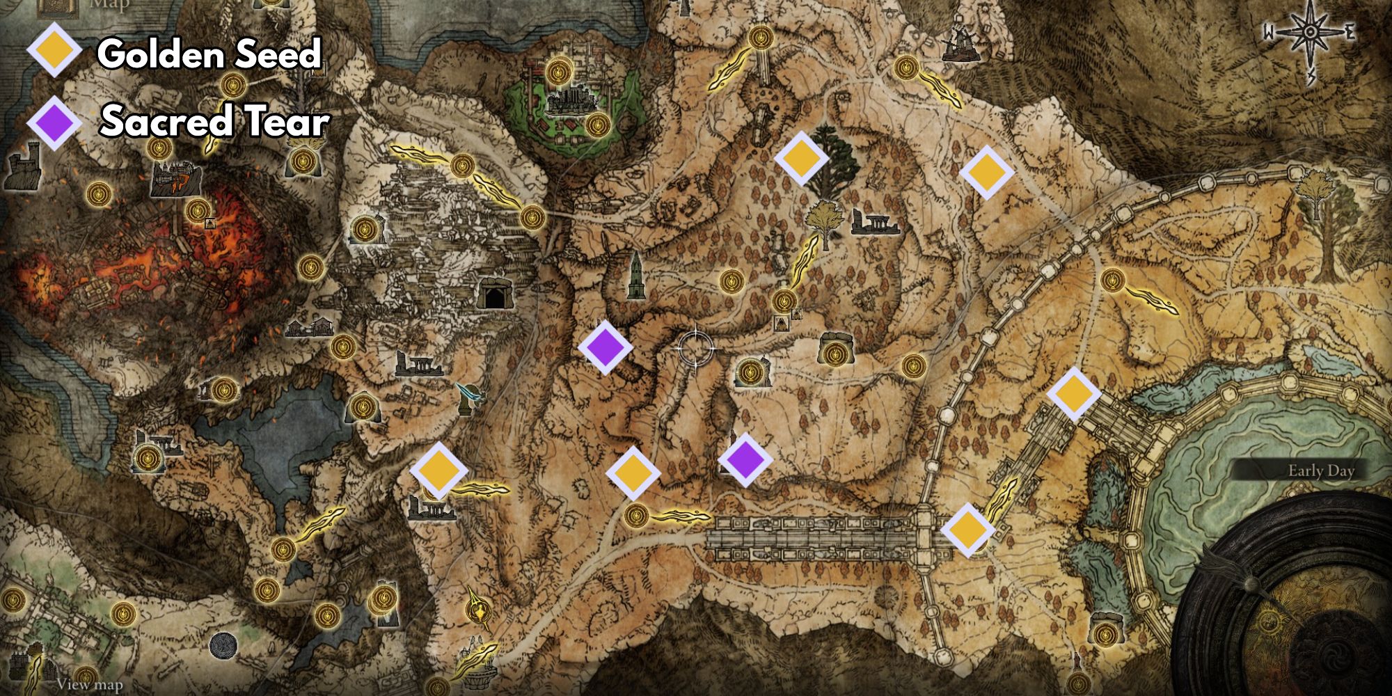 elden ring flask upgrade locations on atlus plateau map