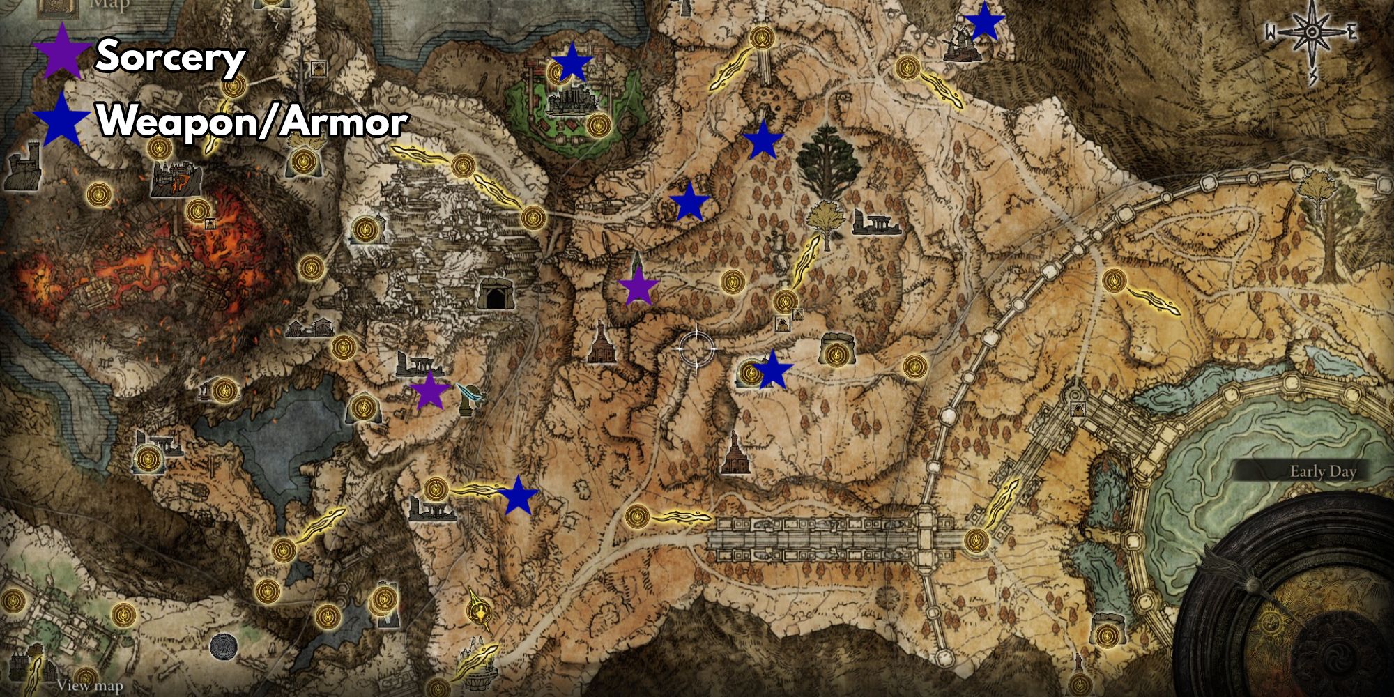 Elden Ring Loot Locations On Atlus Plateau Map 